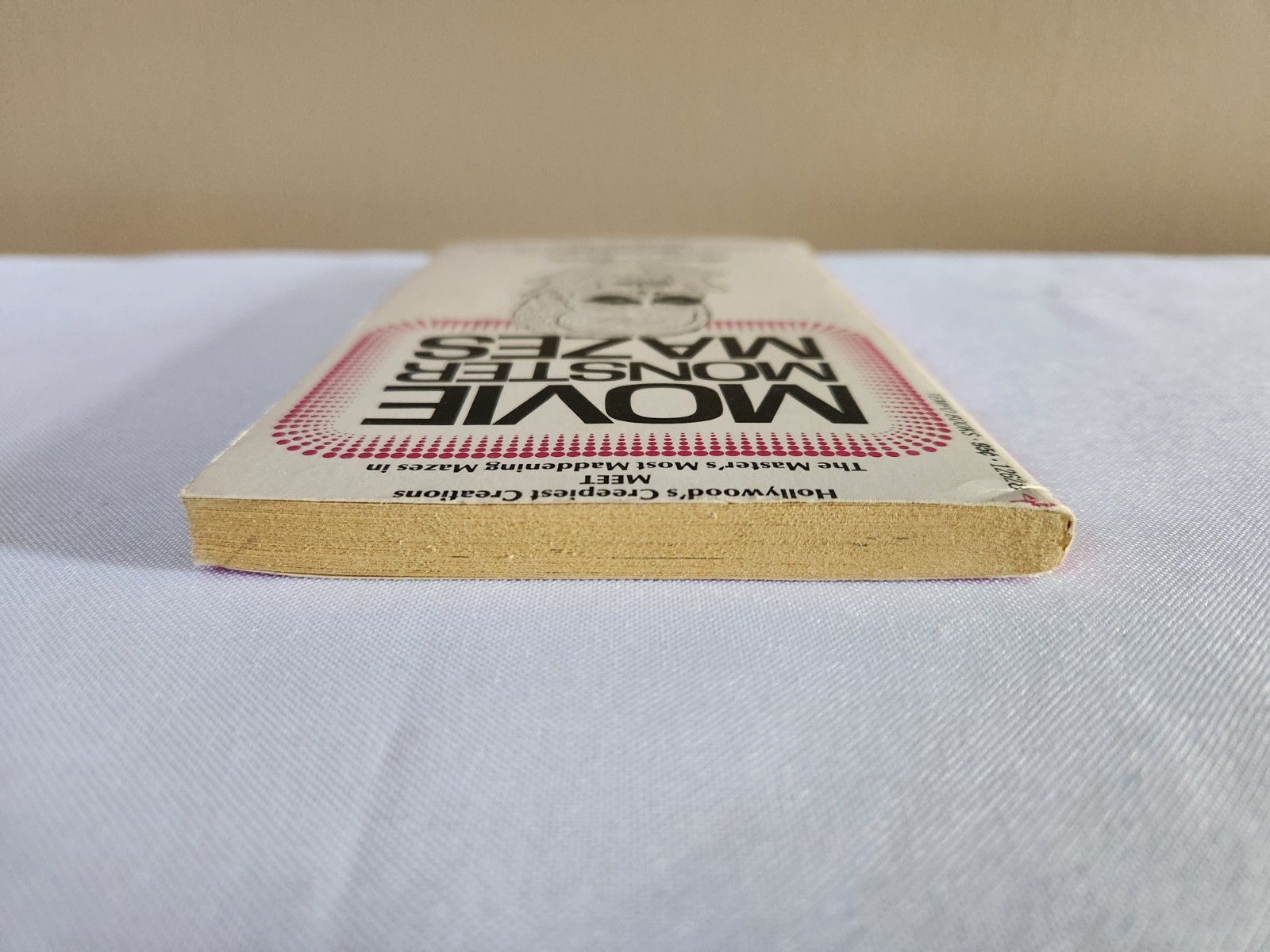 Movie Monster Mazes Paperback Book By Vladimir Koziakin 1976 Horror Halloween