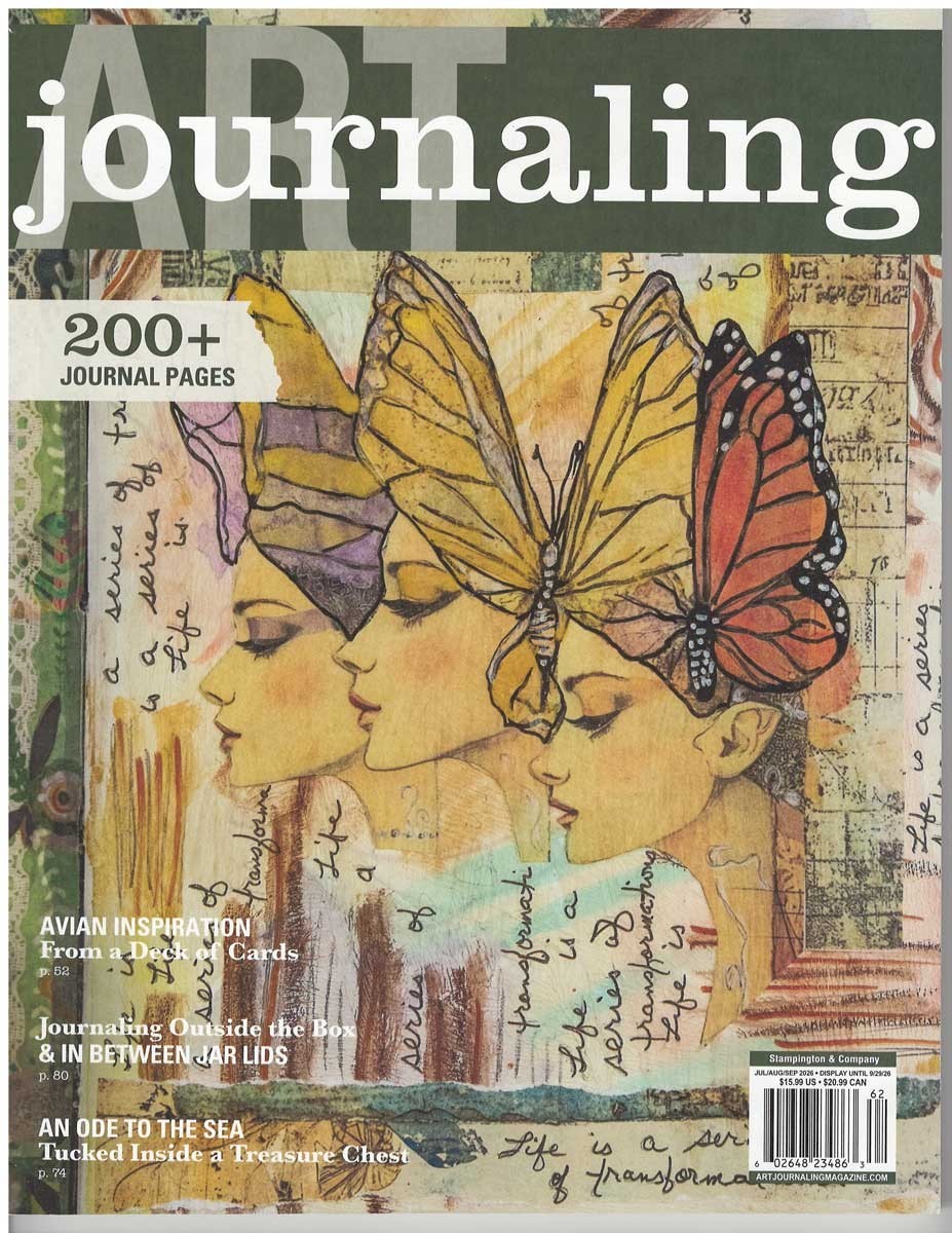 Art Journaling magazine | JUL/AUG/SEPT 2026 | 200 + Journal Page