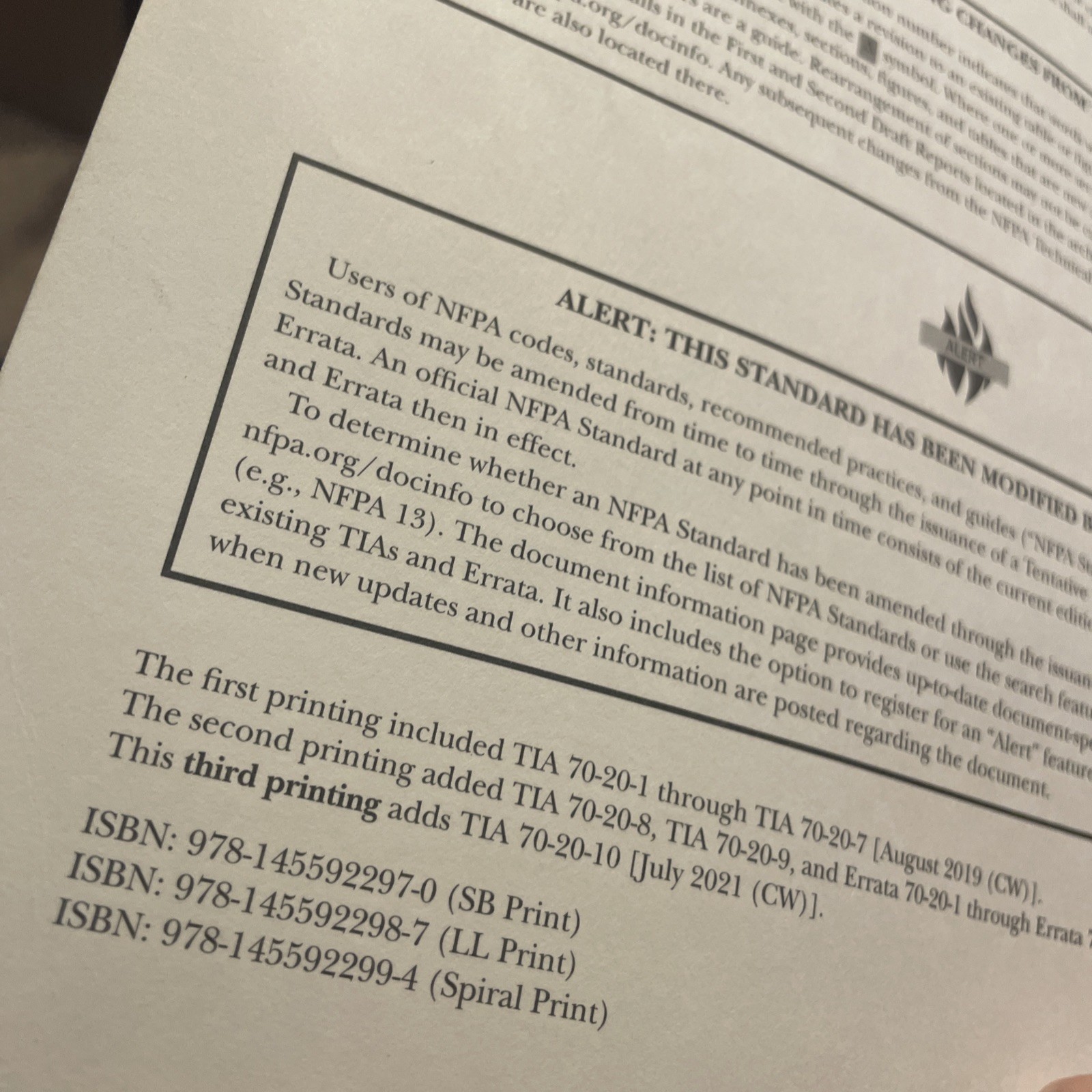 NFPA 70: National Electrical Code. 2020 Nec. Trade Paperback