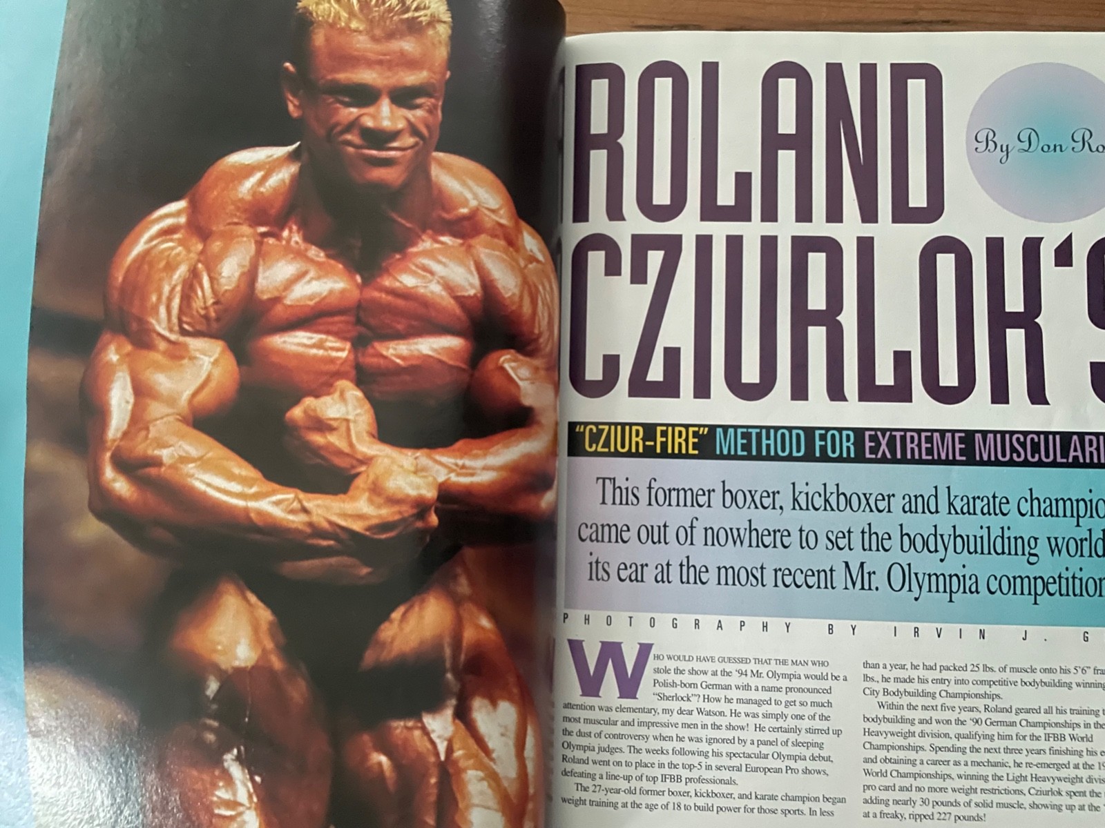 Muscular Development Jul 1995 Milos Sarcev Craig Titus Roland Cziurlok Dorian