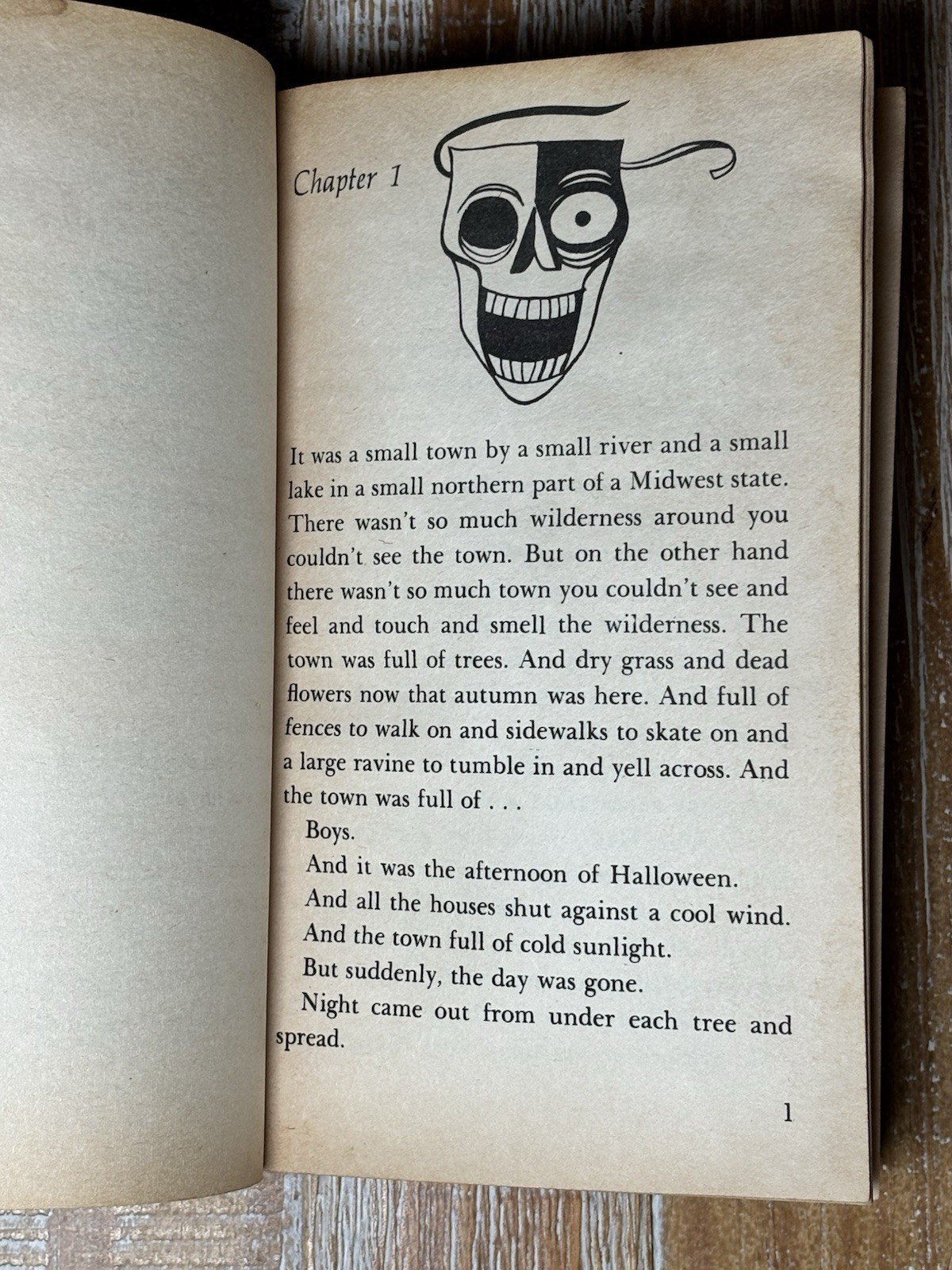 The Halloween Tree Ray Bradbury (Bantam Books, 1981) Vintage Horror Paperback