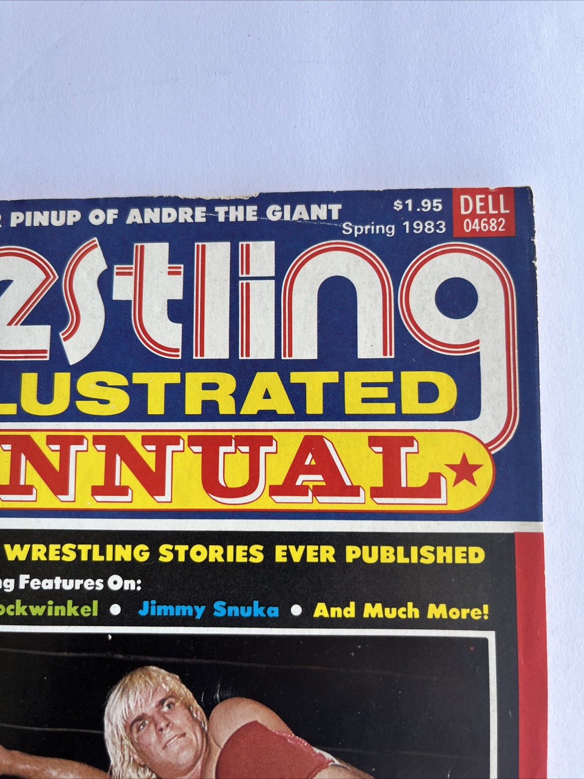 Pro Wrestling Illustrated Magazine PWI April 1983 Mascaras Andre Poster Dusty