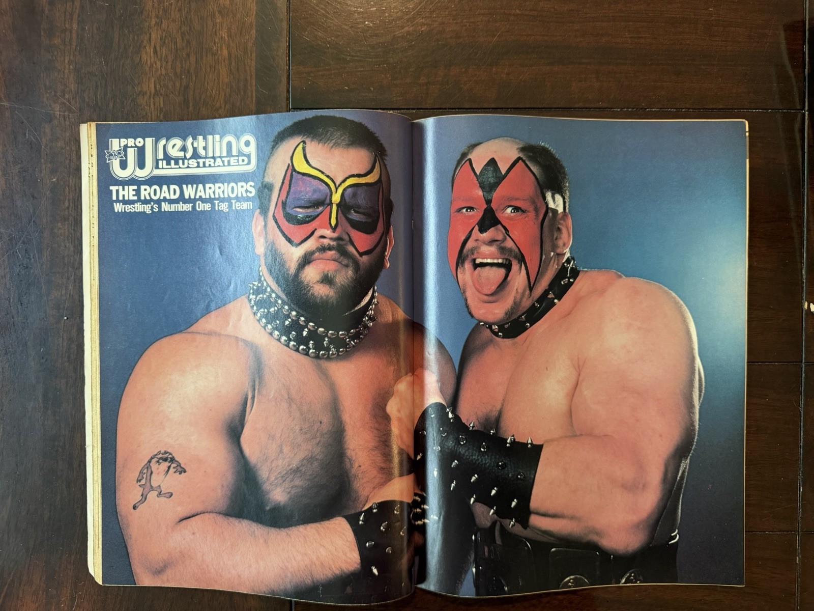 PRO WRESTLING ILLUSTRATED MAY 1985 RICKY MORTON FABULOUS ONES ROAD WARRIORS
