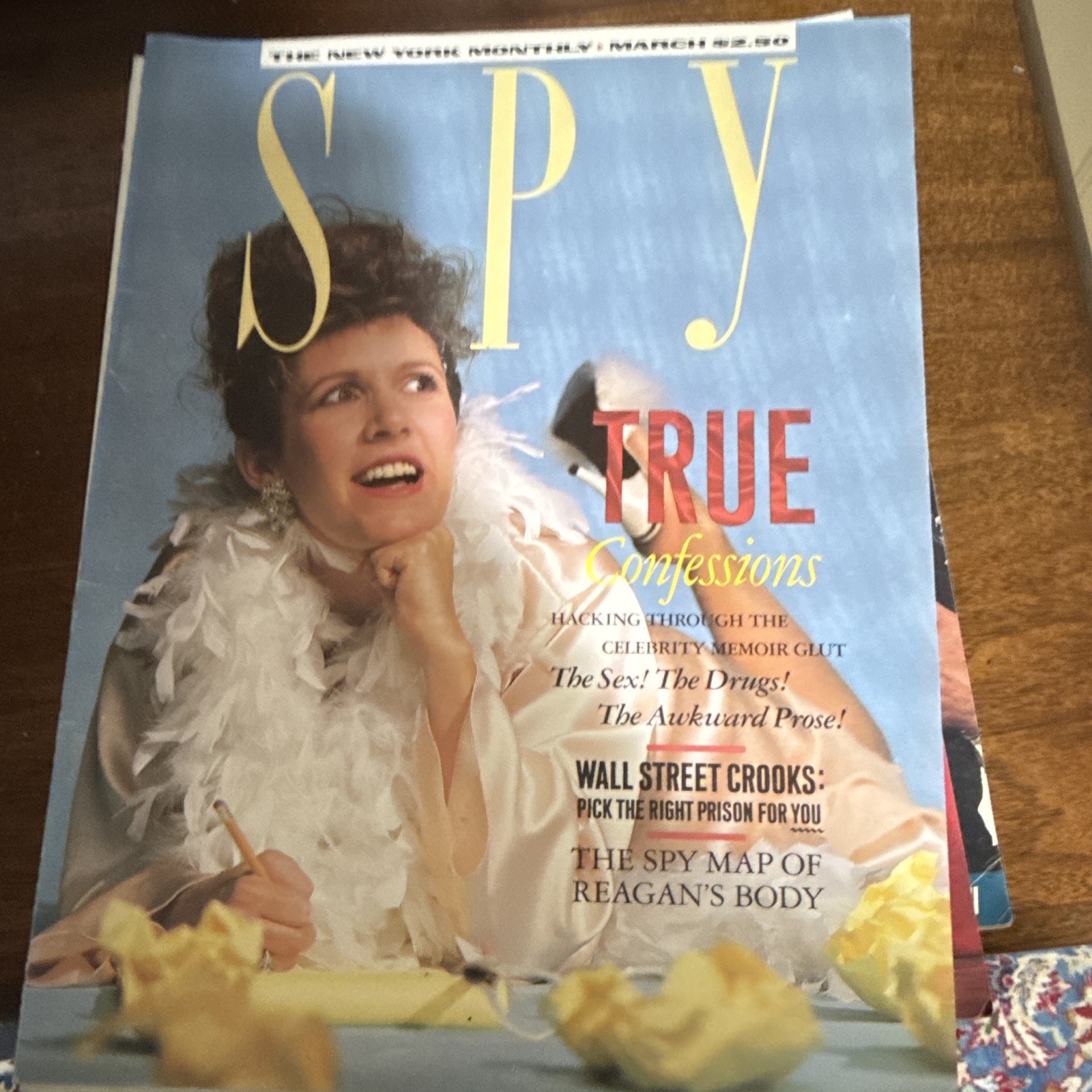 SPY Magazine Feb/May/Jun/Jul/Aug 1990 English Illustrated Monthly NY Monthly