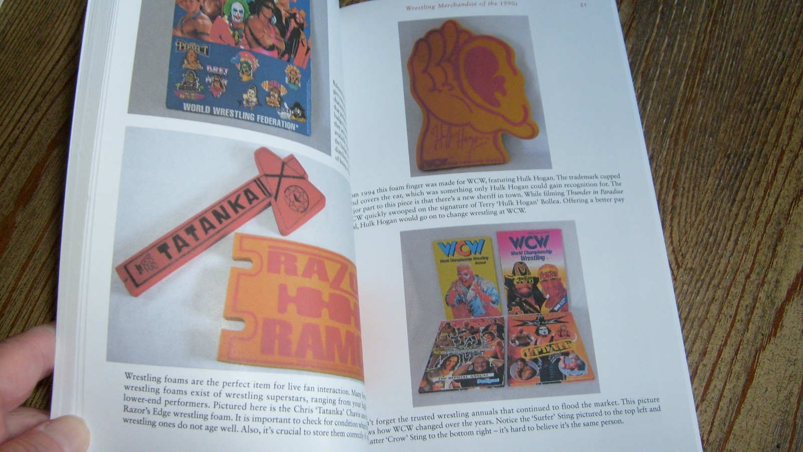 Wrestling Merchandise of the 1990’s by Kevin Williams Pro Wrestling Book