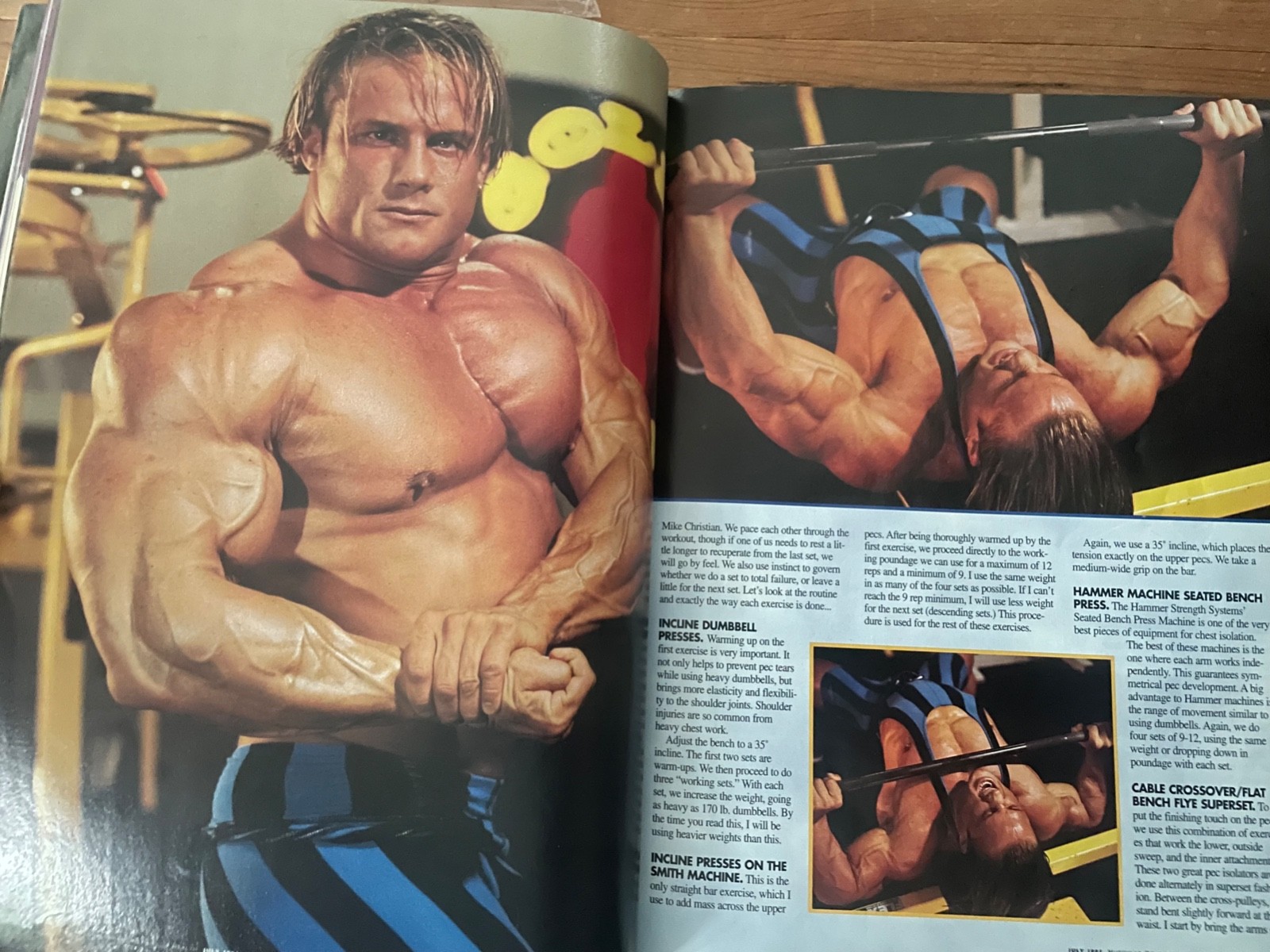 Muscular Development Jul 1995 Milos Sarcev Craig Titus Roland Cziurlok Dorian