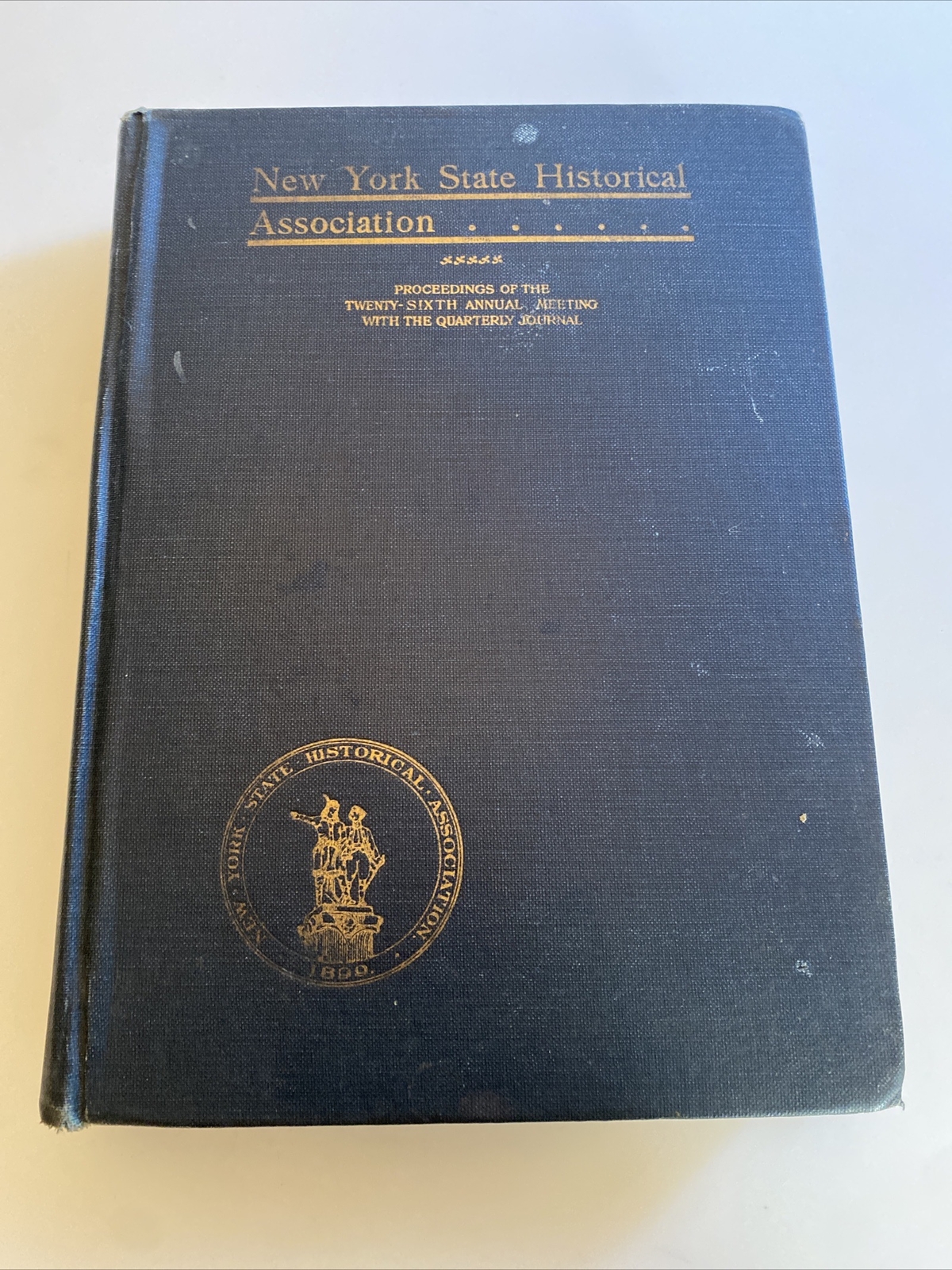 1926 Antique Book New York State Historical Association Quarterly Journal abq