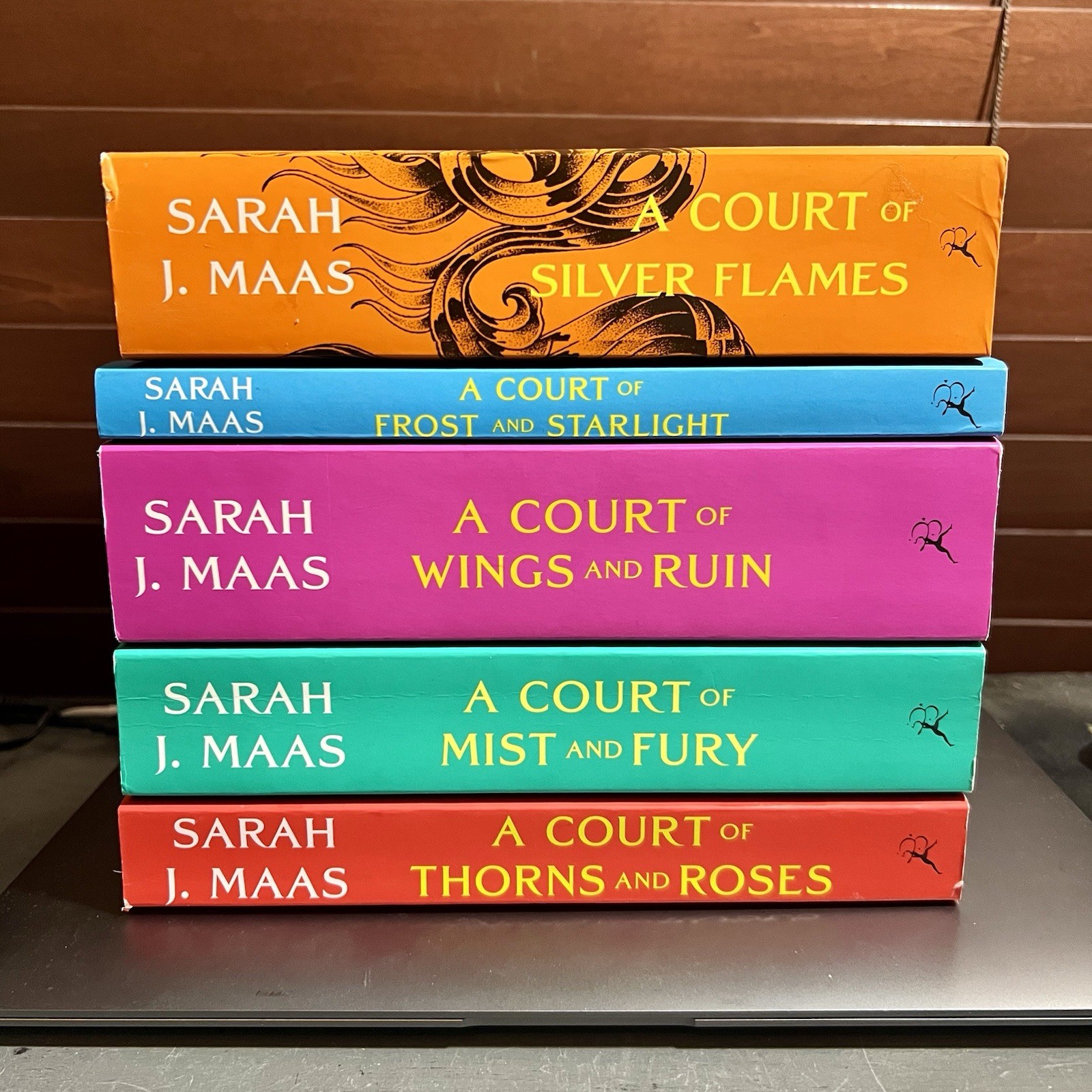 A Court of Thorns and Roses COMPLETE SET 1-5 Sarah J. Maas – Paperback ACOTAR