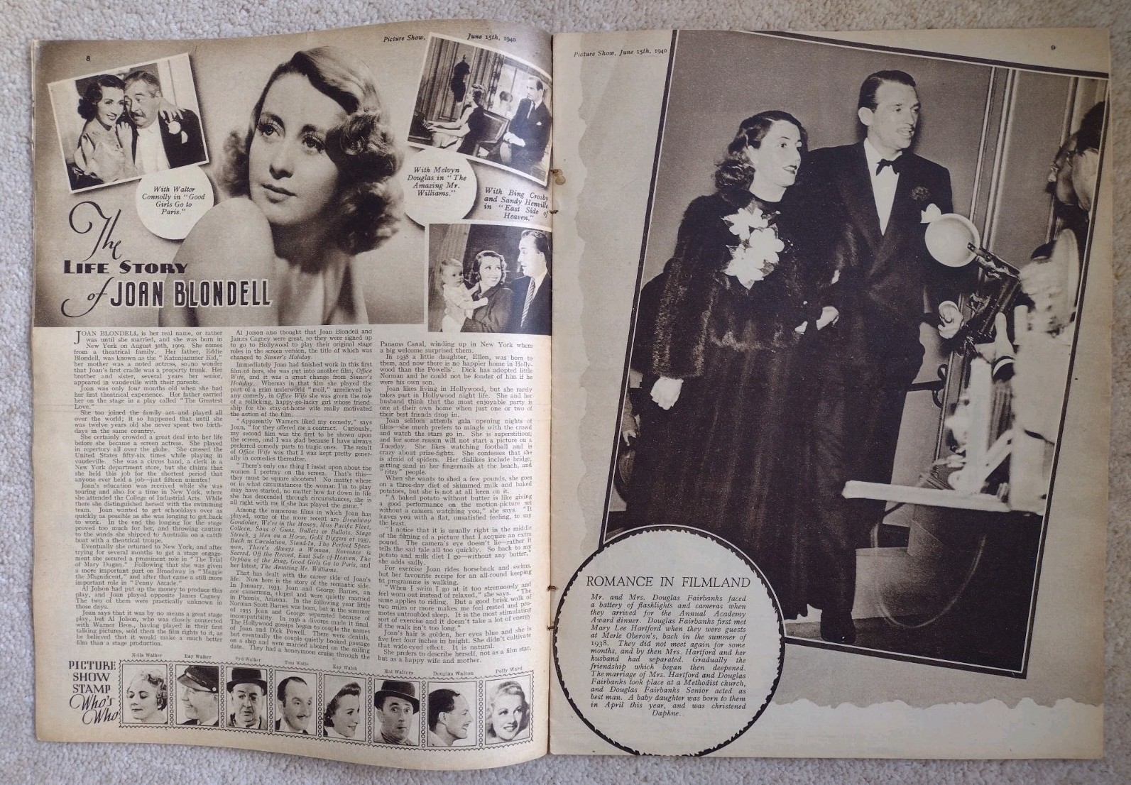 Picture Show magazine x13 1940 issues WW2 Home Front – all listed