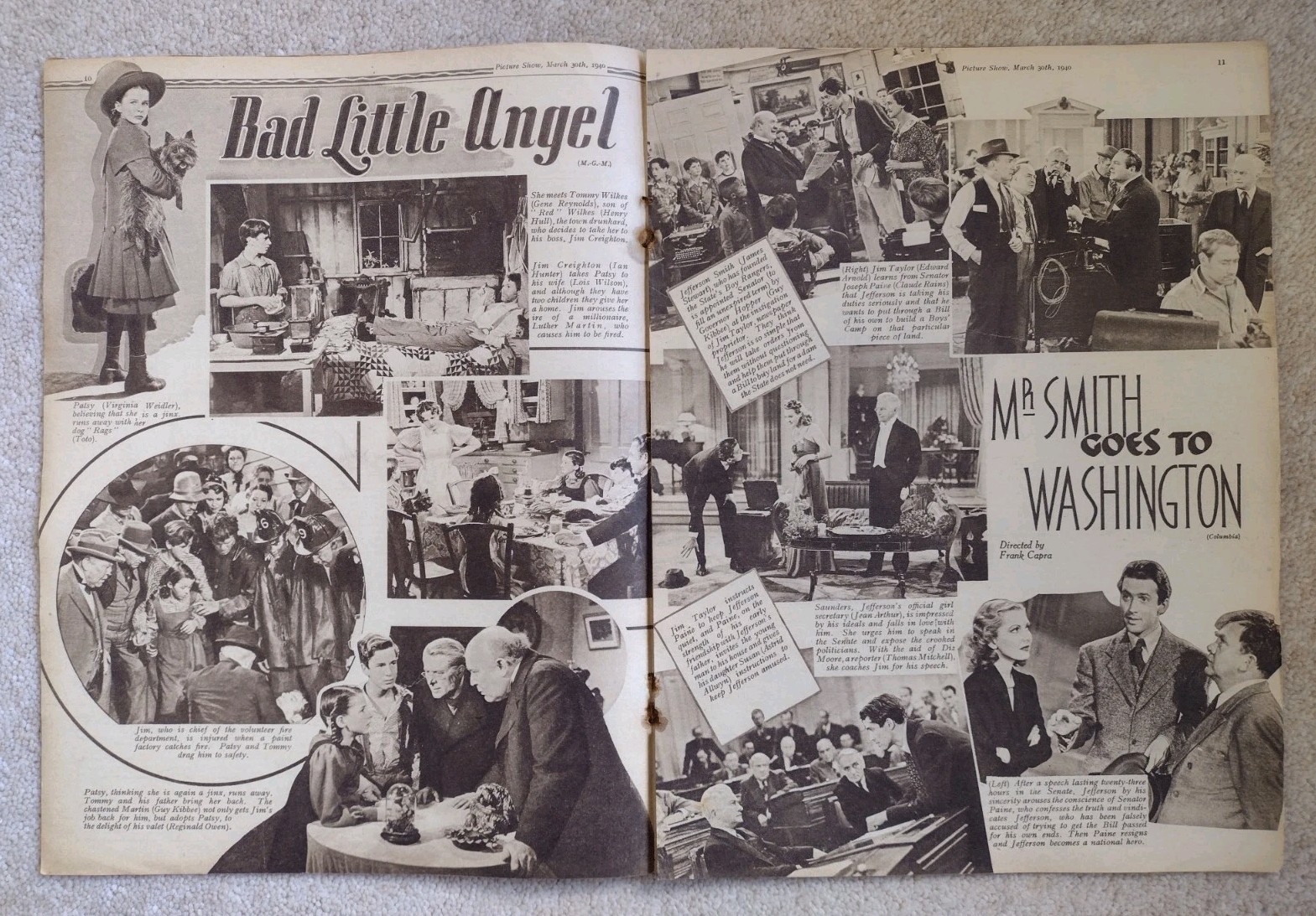 Picture Show magazine x13 1940 issues WW2 Home Front – all listed