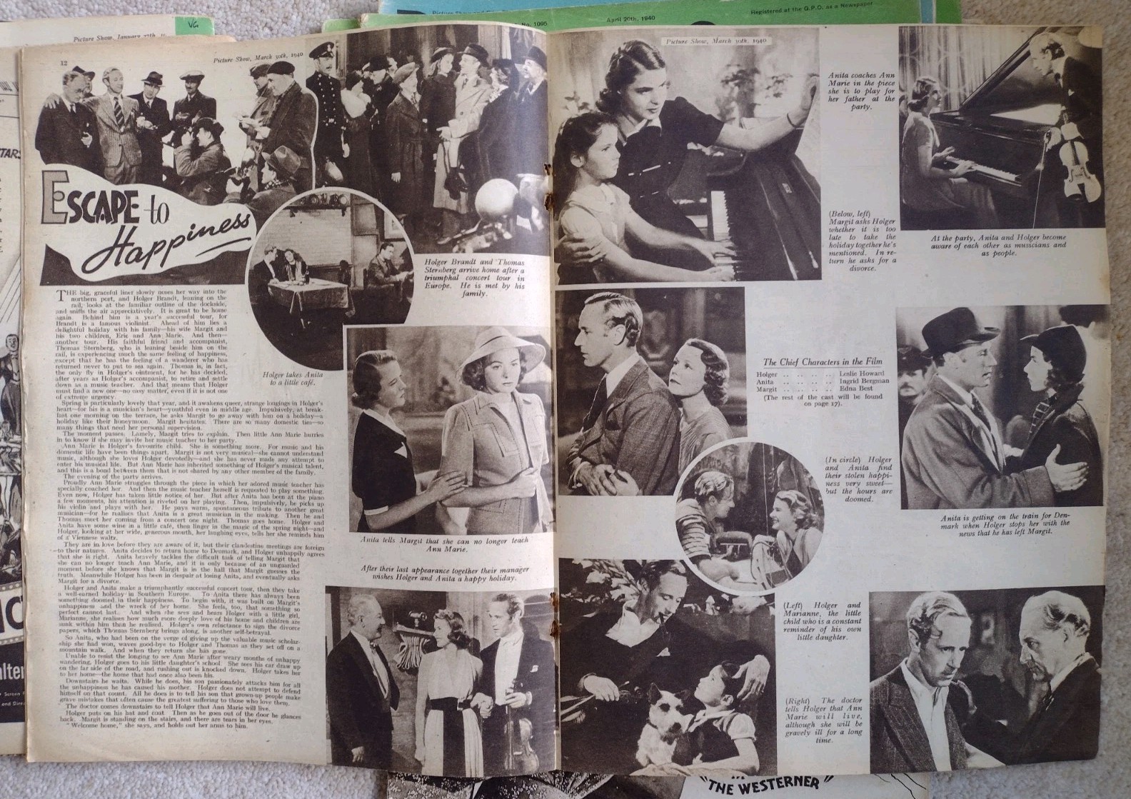 Picture Show magazine x13 1940 issues WW2 Home Front – all listed