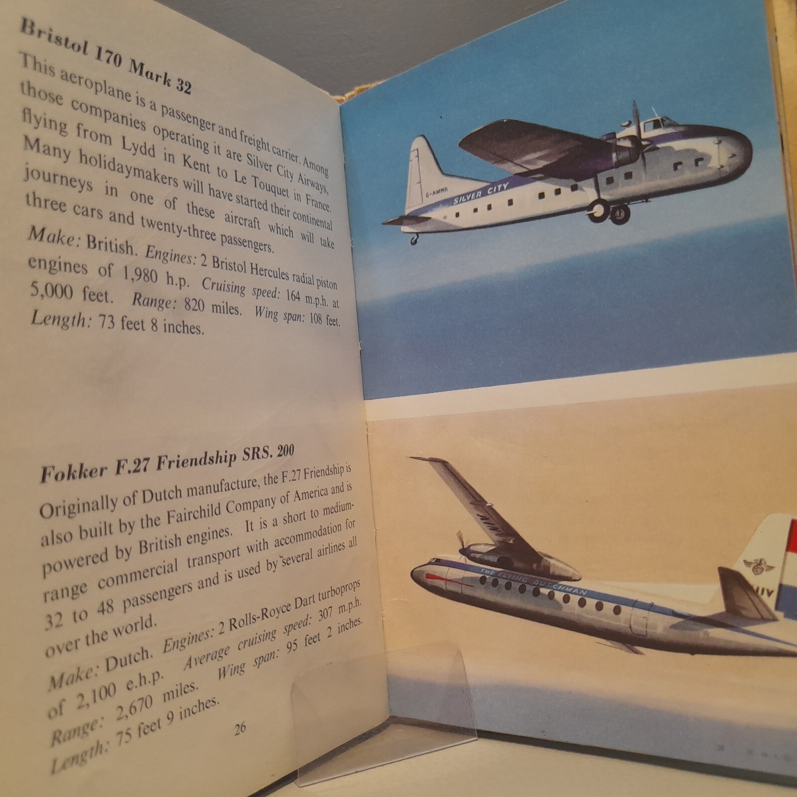 Vintage Aircraft Book Ladybird Series 584 1964 1st Edition