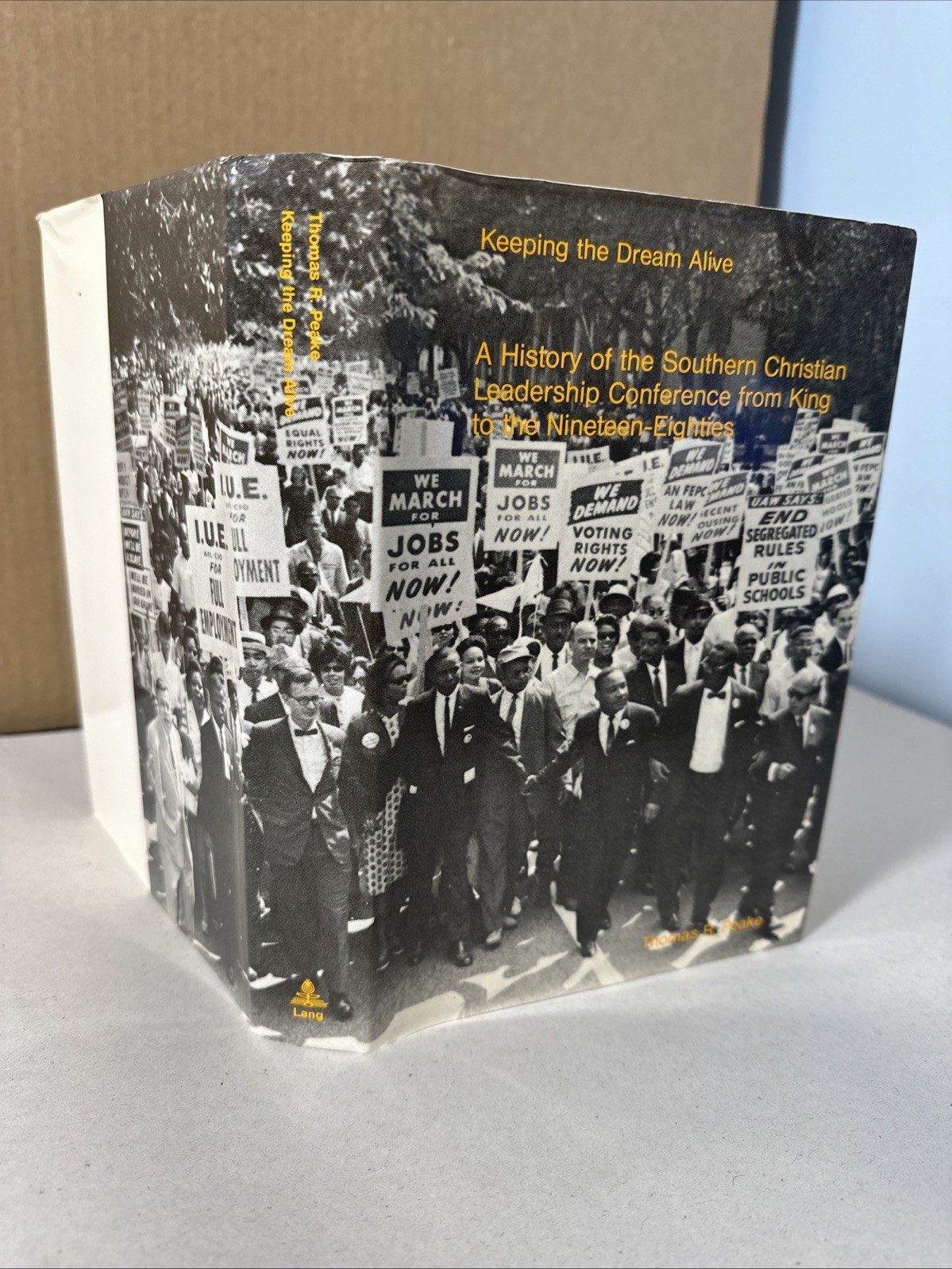 Keeping Dream Alive History Southern Christian Leadership Black Americana Book