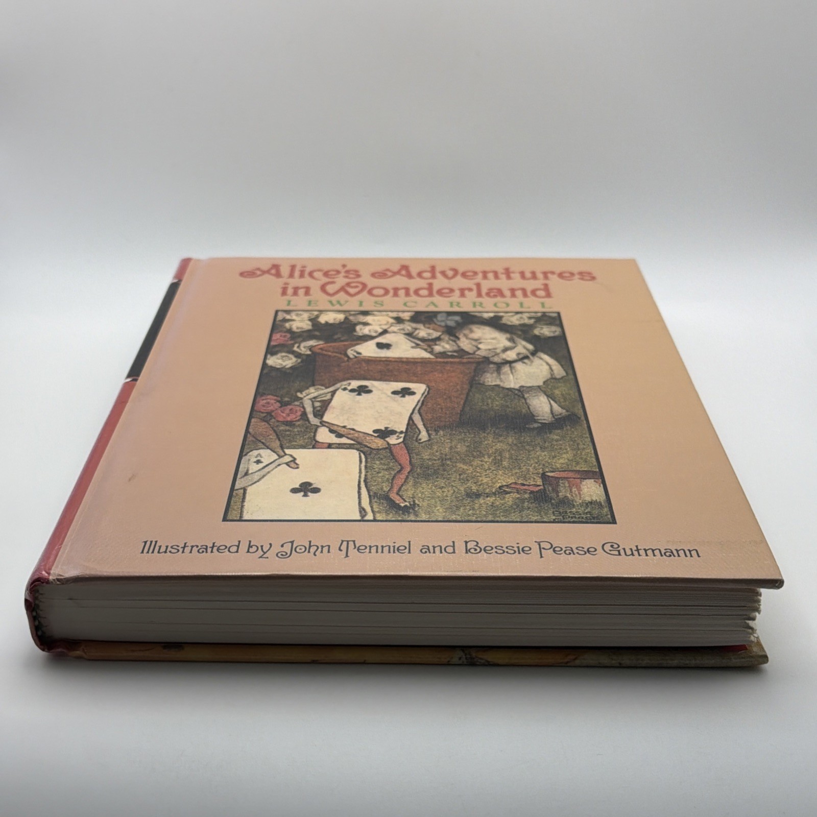 Vintage 1988 Alice’s Adventures in Wonderland by Lewis Carroll Hardcover Book