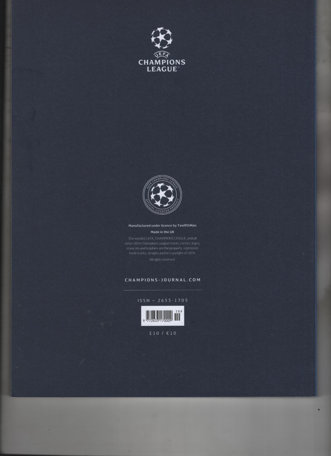JUDE BELLINGHAM CHAMPIONS JOURNAL MAGAZINE MAY-JUL 2024 ISSUE #19 SOCCER