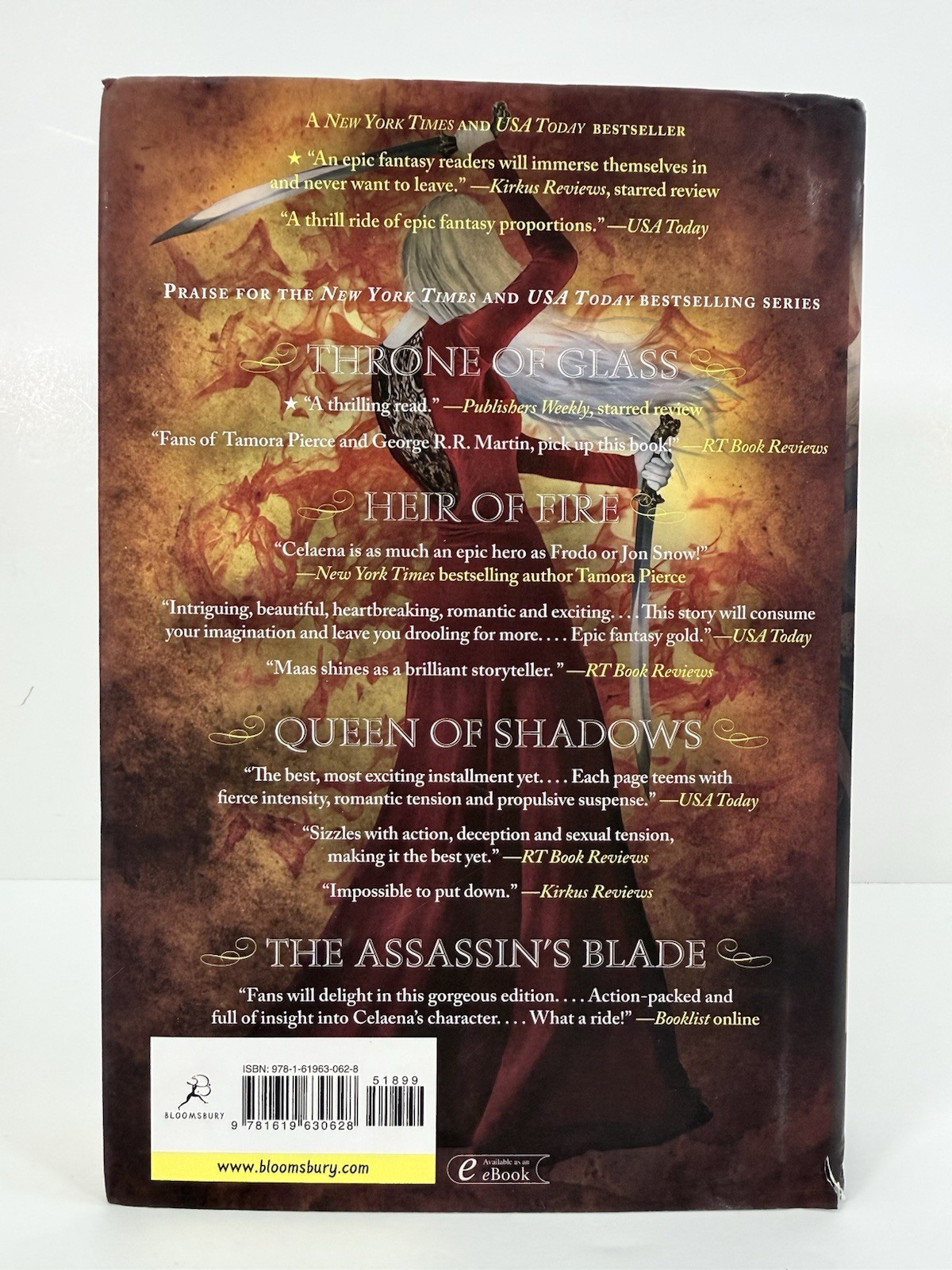 Crown Of Midnight Hardcover First Edition Eighth Printing Sarah J. Maas 2013