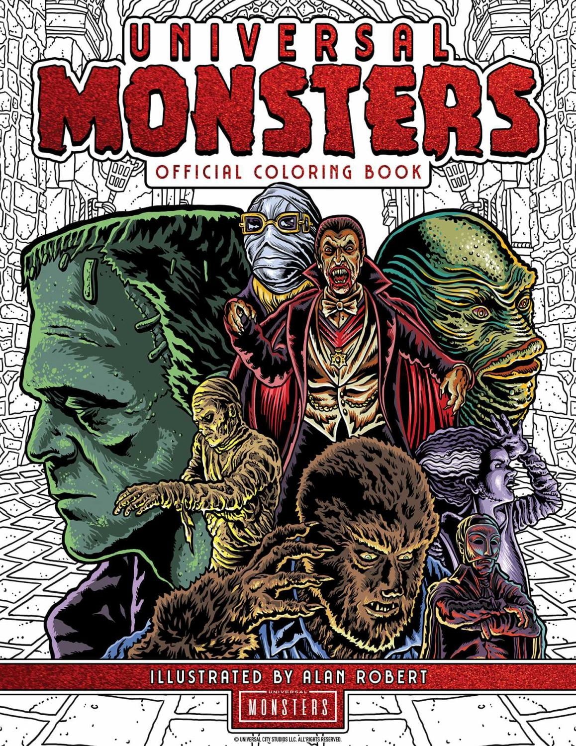 Universal Monsters : The Official Coloring Book