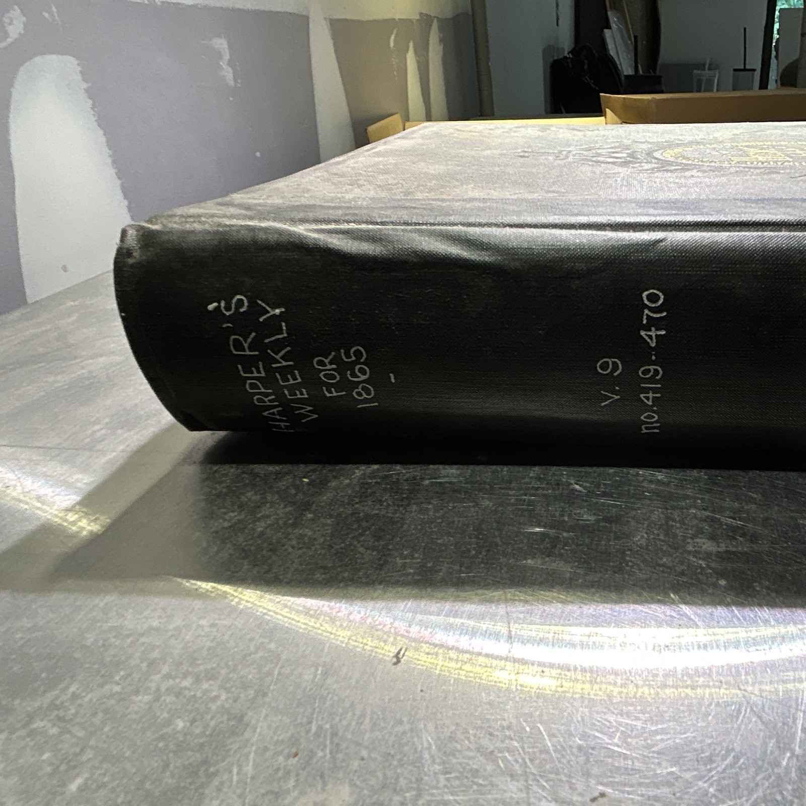 Harper’s Weekly Bound Volume IX Full Year 1865 Civil War Lincoln Assassination