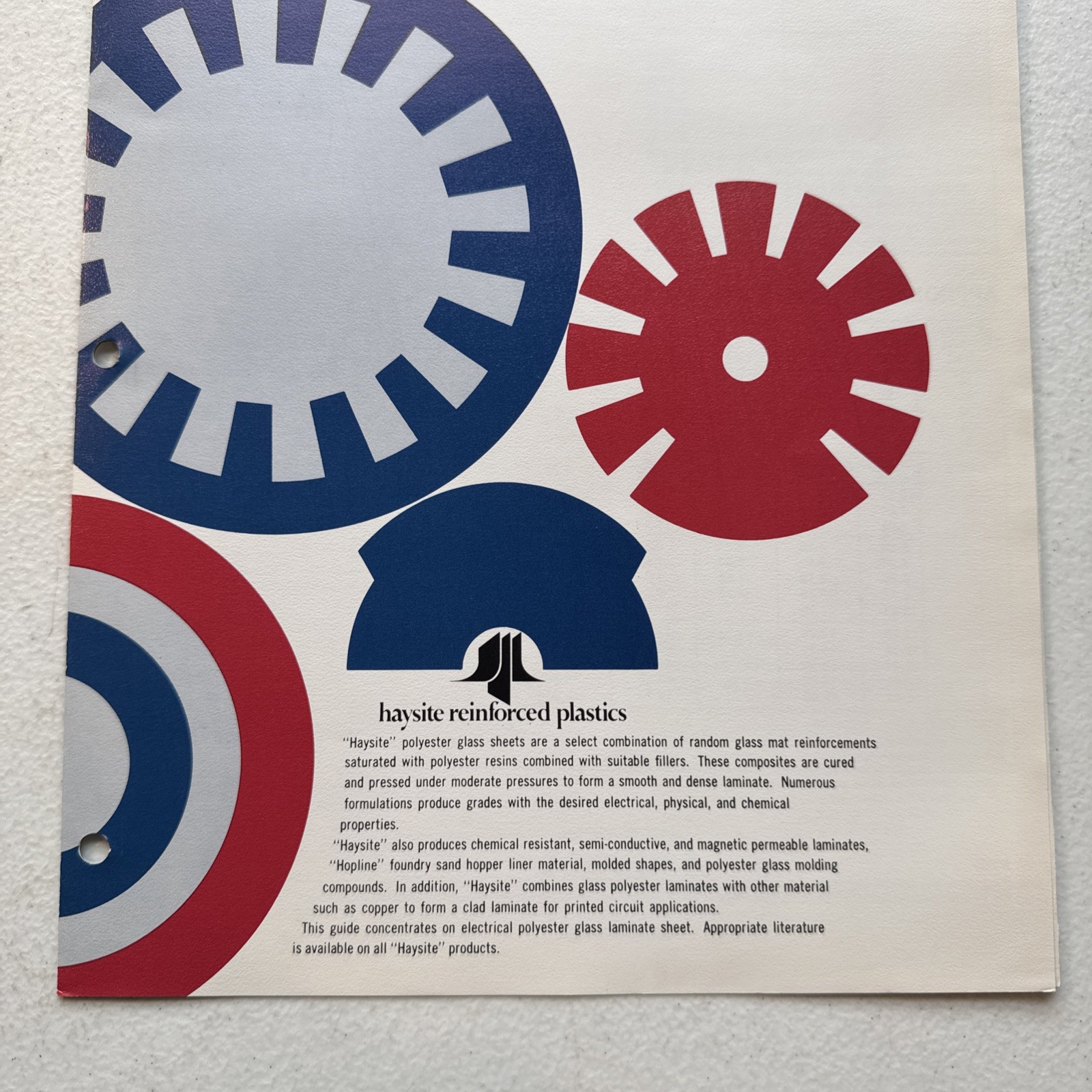 Haysite Reinforced Plastics Polyester Glass Laminate Sheet Design Data Guide