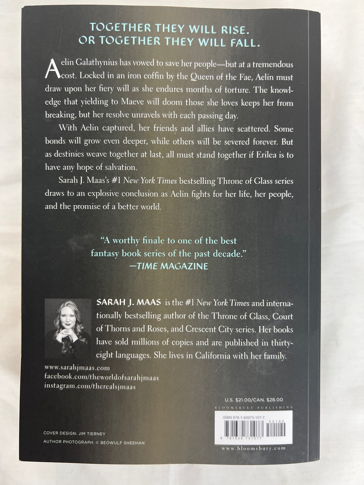 Kingdom of Ash Book:Throne of Glass Series,NY Times bestselling,Sarah J.Maas|PB
