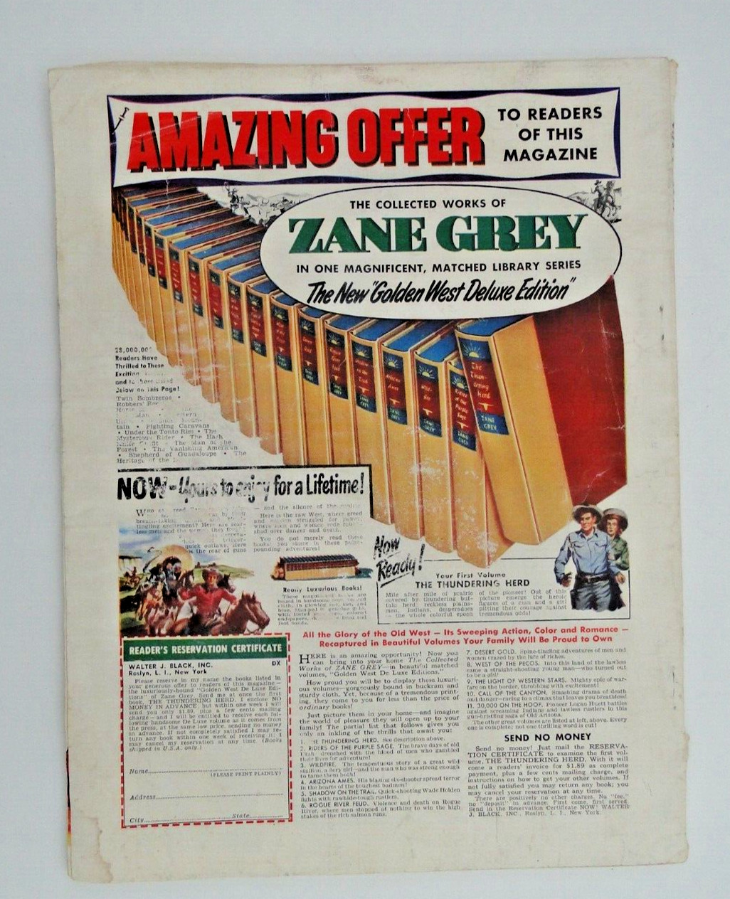 The American Magazine August 1956 School Crisis in Dixie by V. Dabney 2 Novels