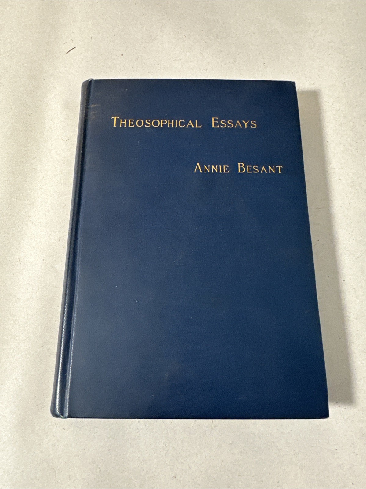 Theosophical Essays by Annie Besant 1895 First Edition Occult Rare Book