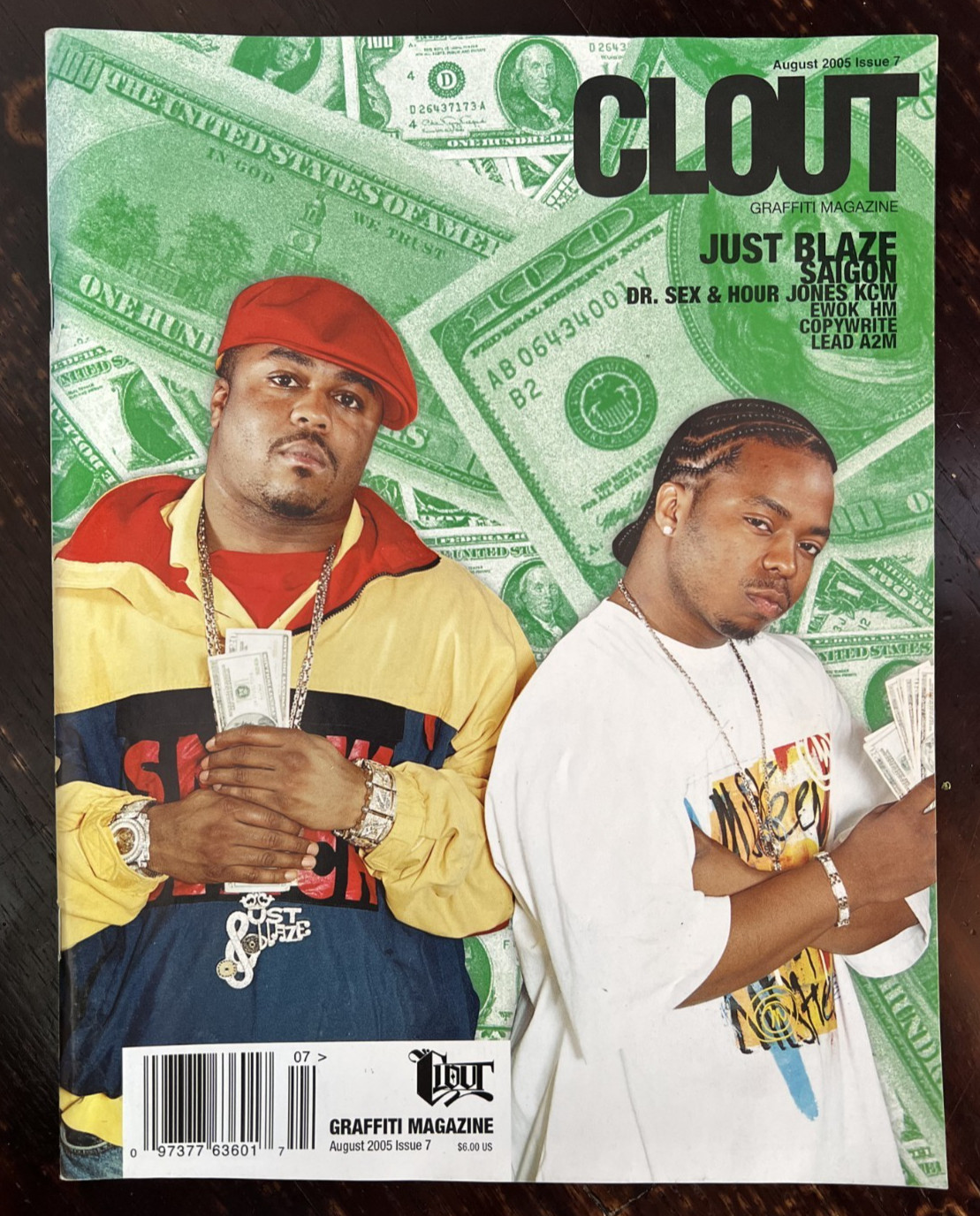 Clout Graffiti Magazine – August 2005 Issue 7 Hip Hop Rap Street Art