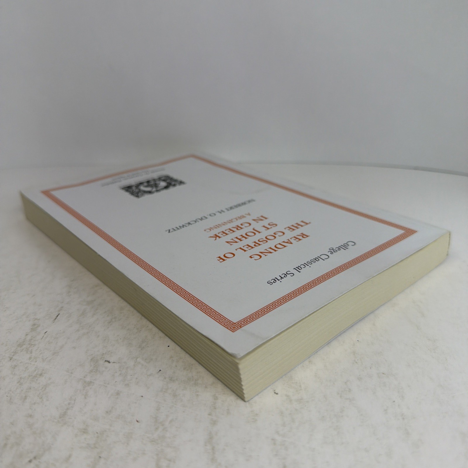 College Classical Series – Reading the Gospel of St. John in Greek Signed PB