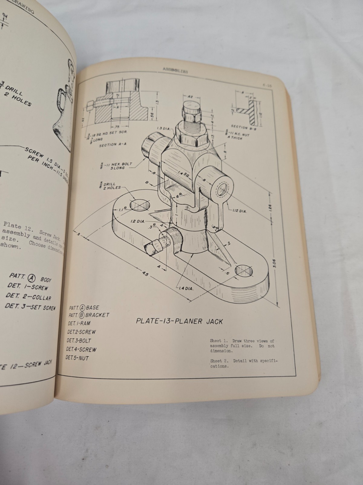 Mechanical Drawing – Henry Ford Trade School 1934 reprinted 1941