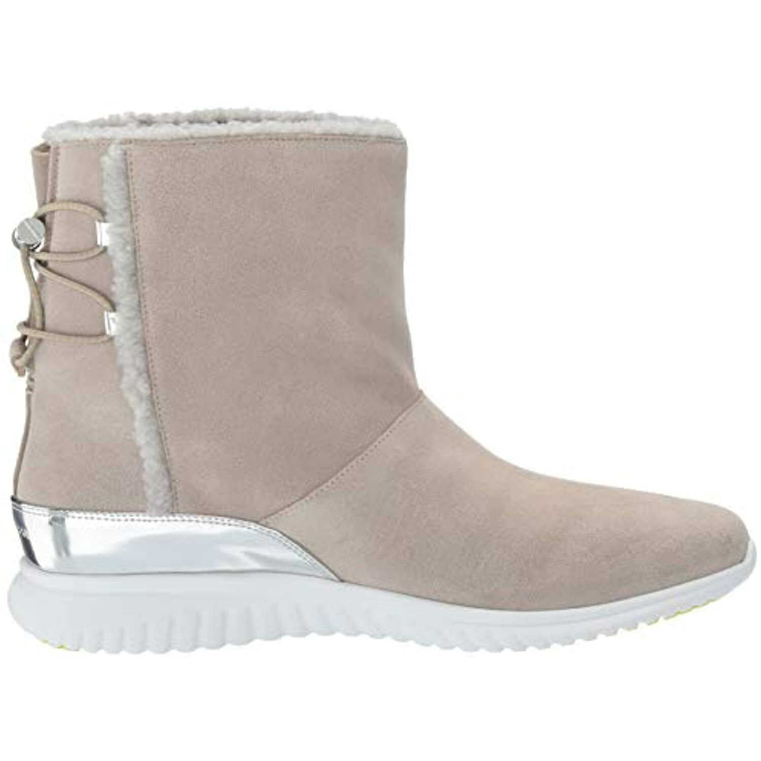 Cole Haan Women’s Studiogrand Slip on Boot Ankle DOVE SUEDE WATER PROOF 8 B US