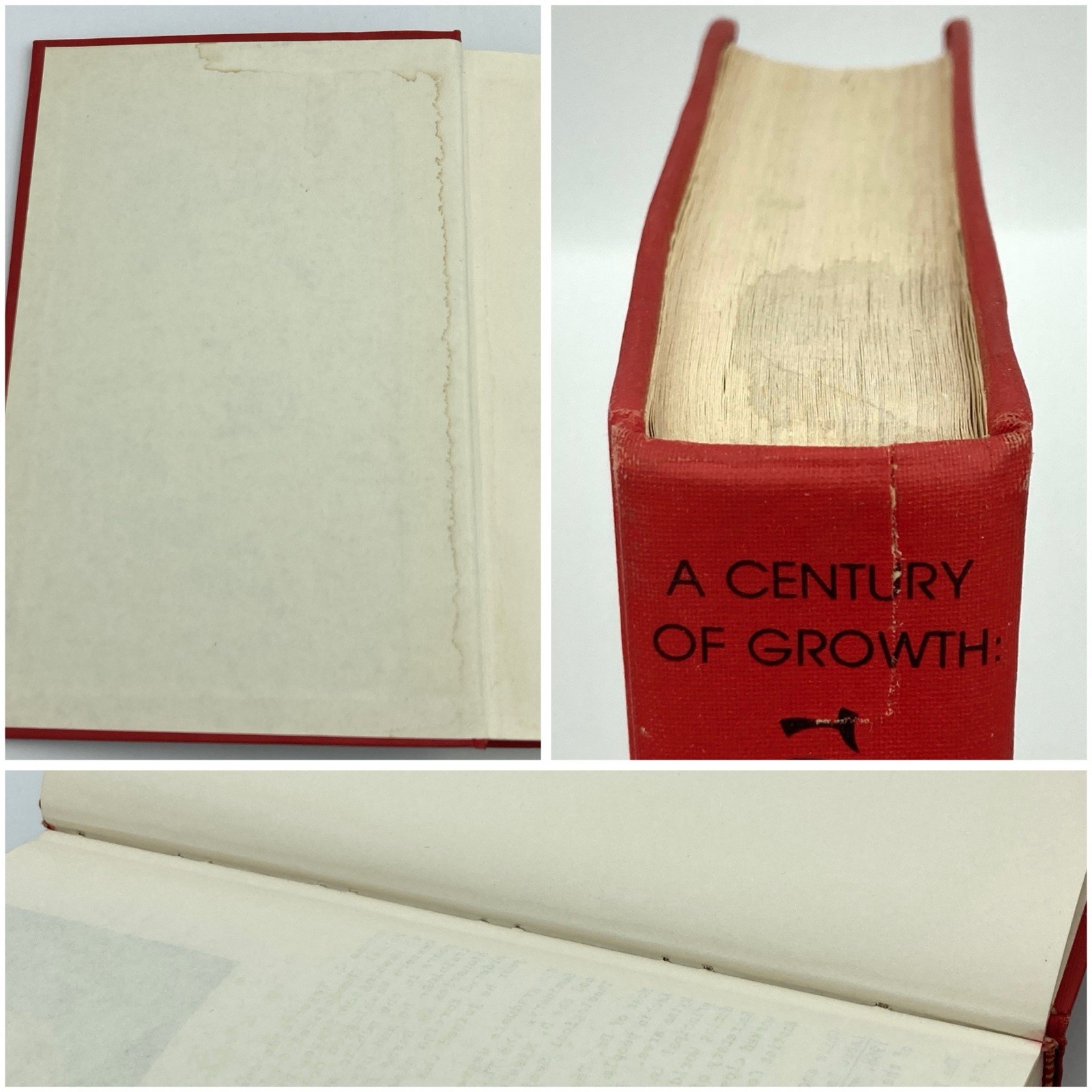 *Signed by son* A Century of Growth – Herman Tegenfeldt (William Carey, 1974)