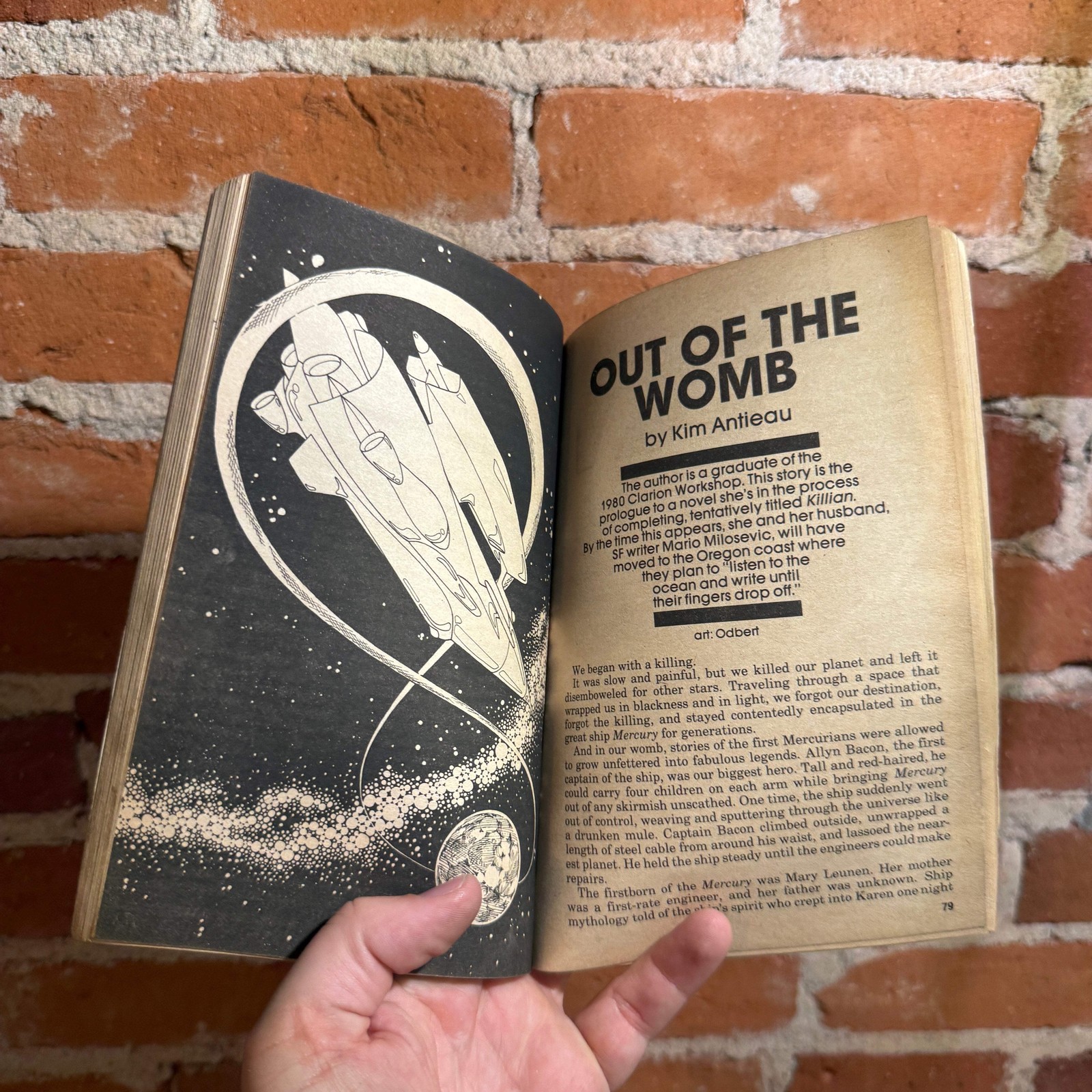 La Reine Blanche – Tanith Lee / Le Guin Story – Asimov Science Fiction July 1983
