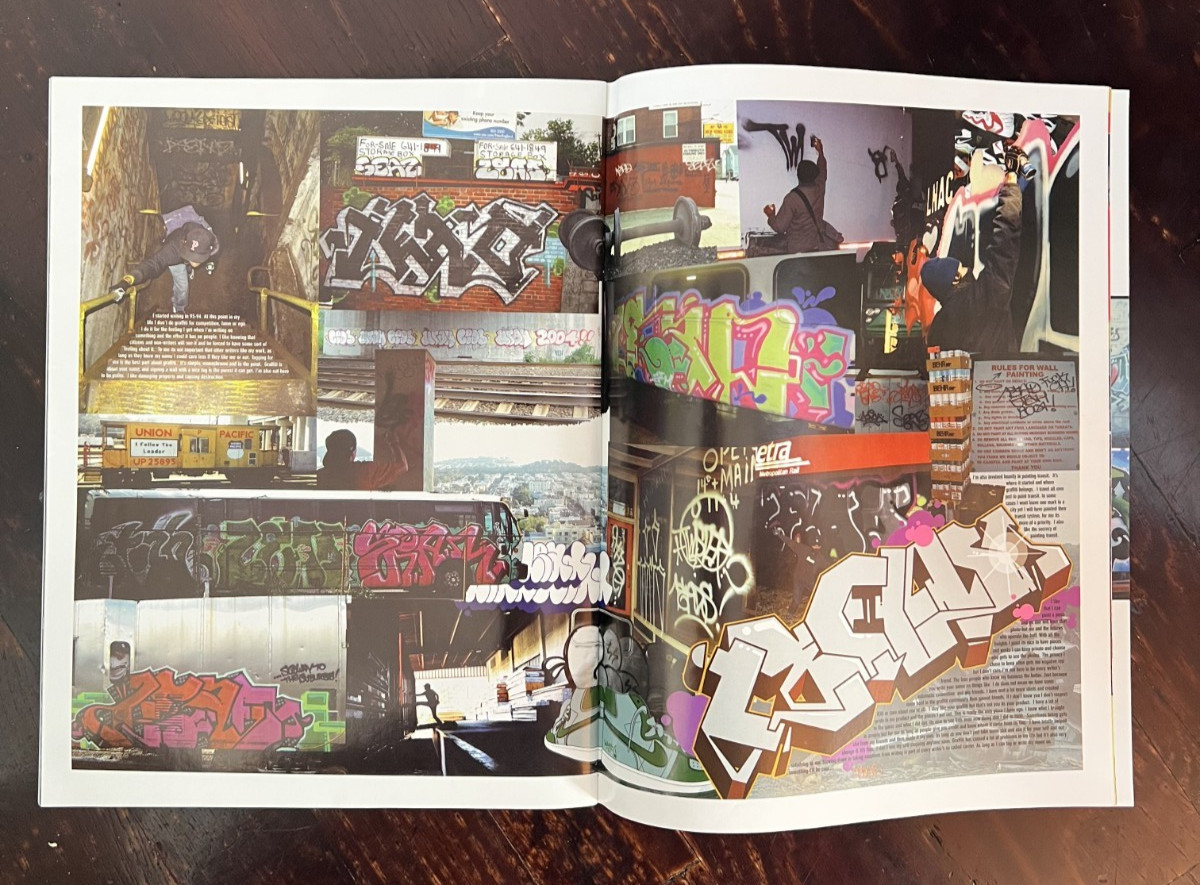 Clout Graffiti Magazine – August 2005 Issue 7 Hip Hop Rap Street Art