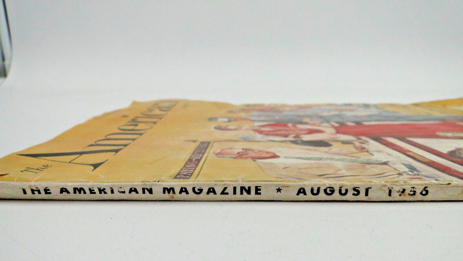 The American Magazine August 1956 School Crisis in Dixie by V. Dabney 2 Novels