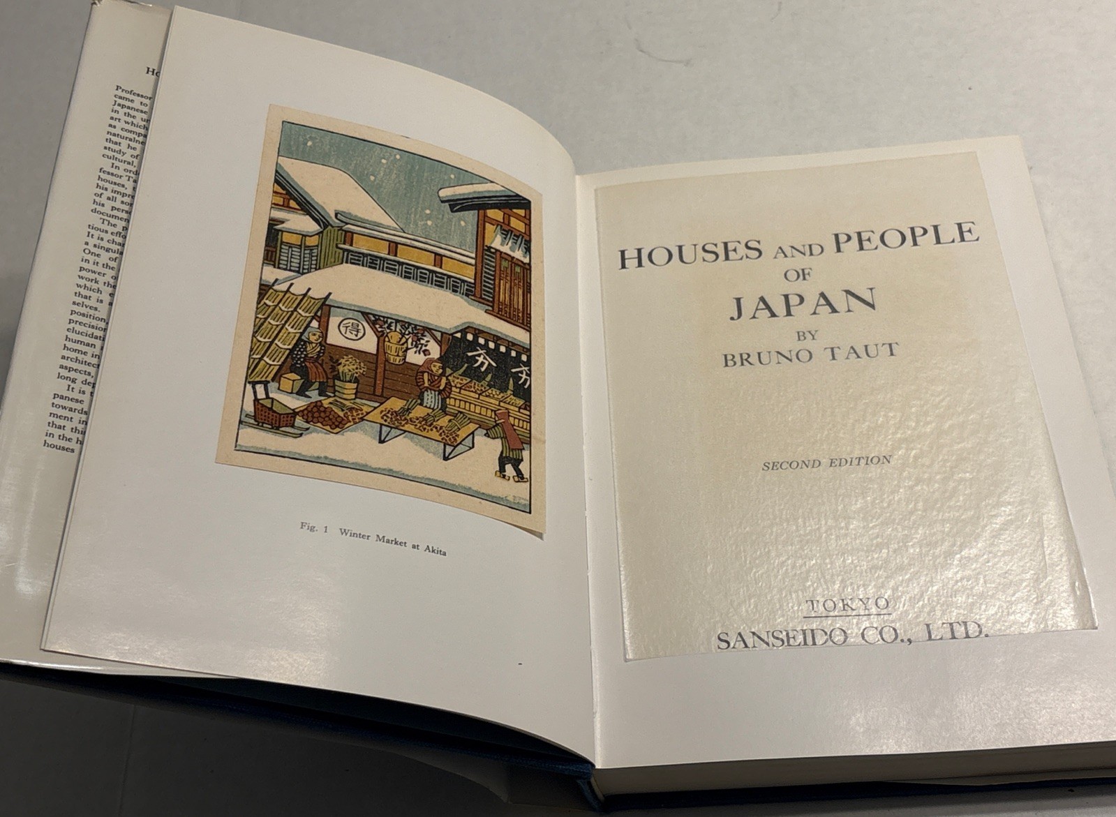 Houses and People of Japan by Bruno Taut