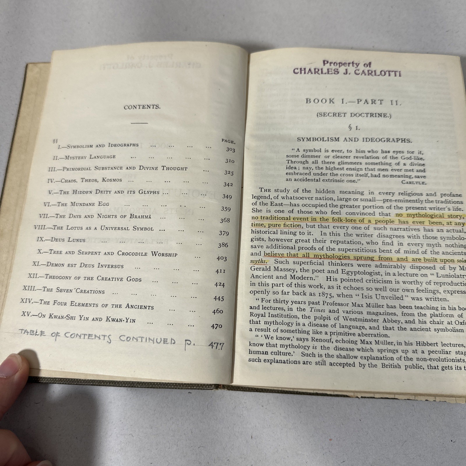 The Secret Doctrine HP Blavatsky 1888 First Edition Theosophy Book RARE Occult