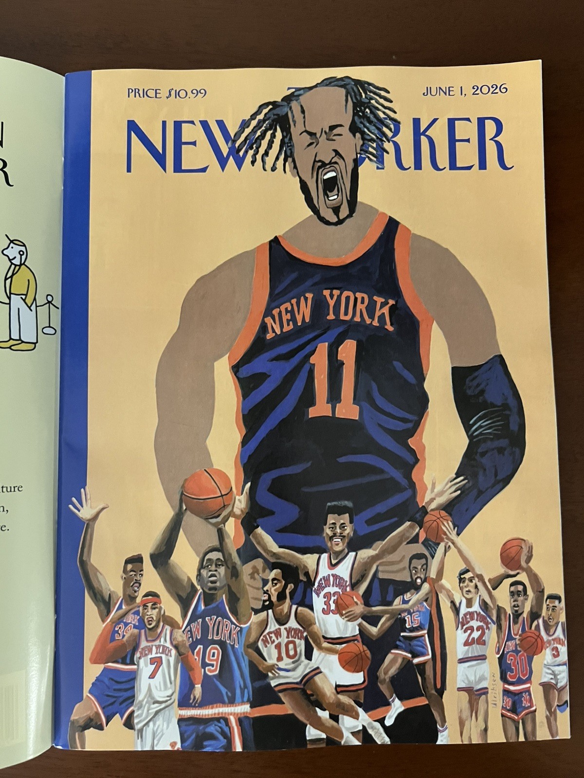 JALEN BRUNSON THE NEW YORKER Magazine June 1, 2026 NY Knicks KINGS OF NEW YORK