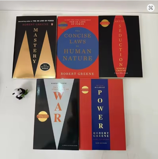 Robert Greene Concise 5 Book Set, Paperback , Free Shipping USA/CANADA