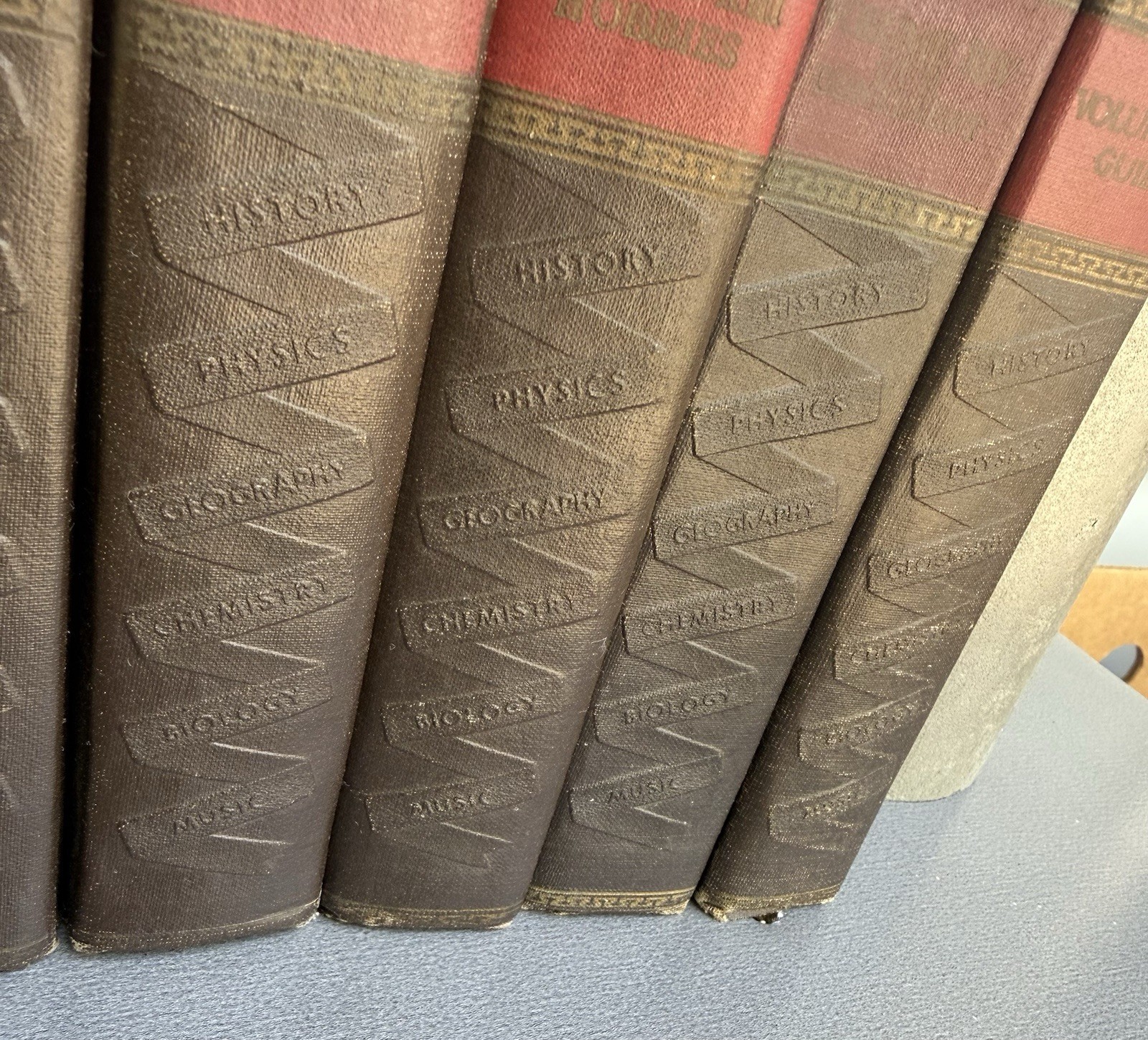 1942 Original, Complete Set “The Wonderland of Knowledge” Volumes 1-15