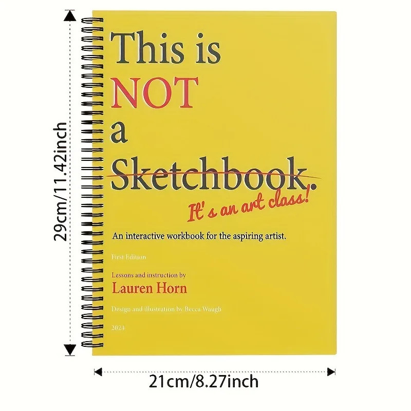 This is Not a Sketchbook Cross-Border Bestseller Interactive Drawing & Coloring