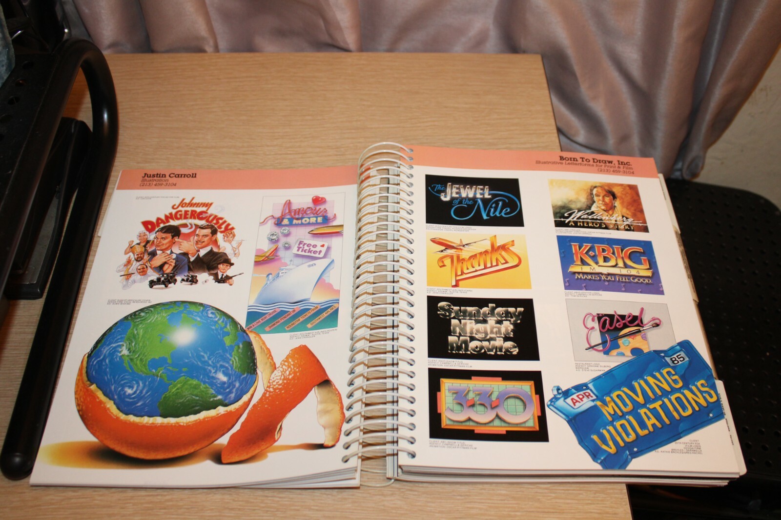 Workbook California Edition Portfolio In Slip Case Spiral 1986 Scott & Daughters