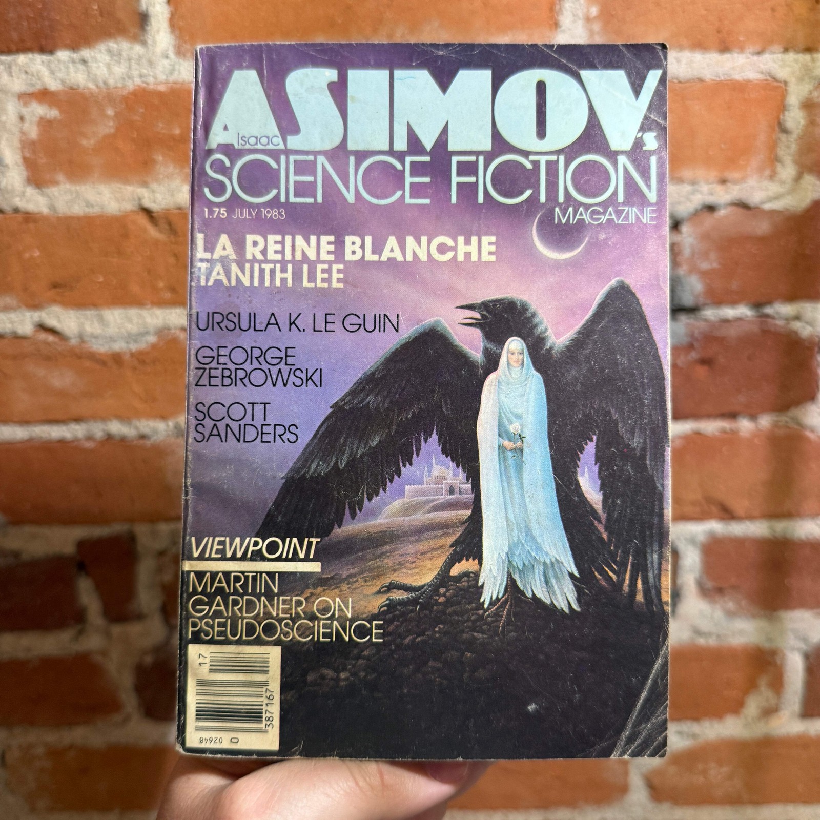 La Reine Blanche – Tanith Lee / Le Guin Story – Asimov Science Fiction July 1983