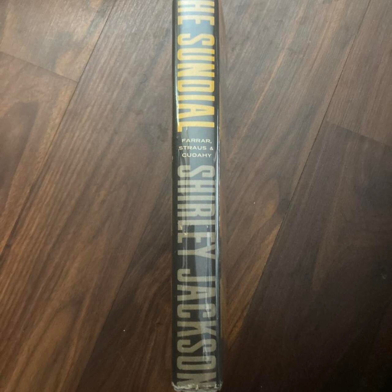 The Sundial by Shirley Jackson HC DJ clear slip-on book cover First Edition 1958