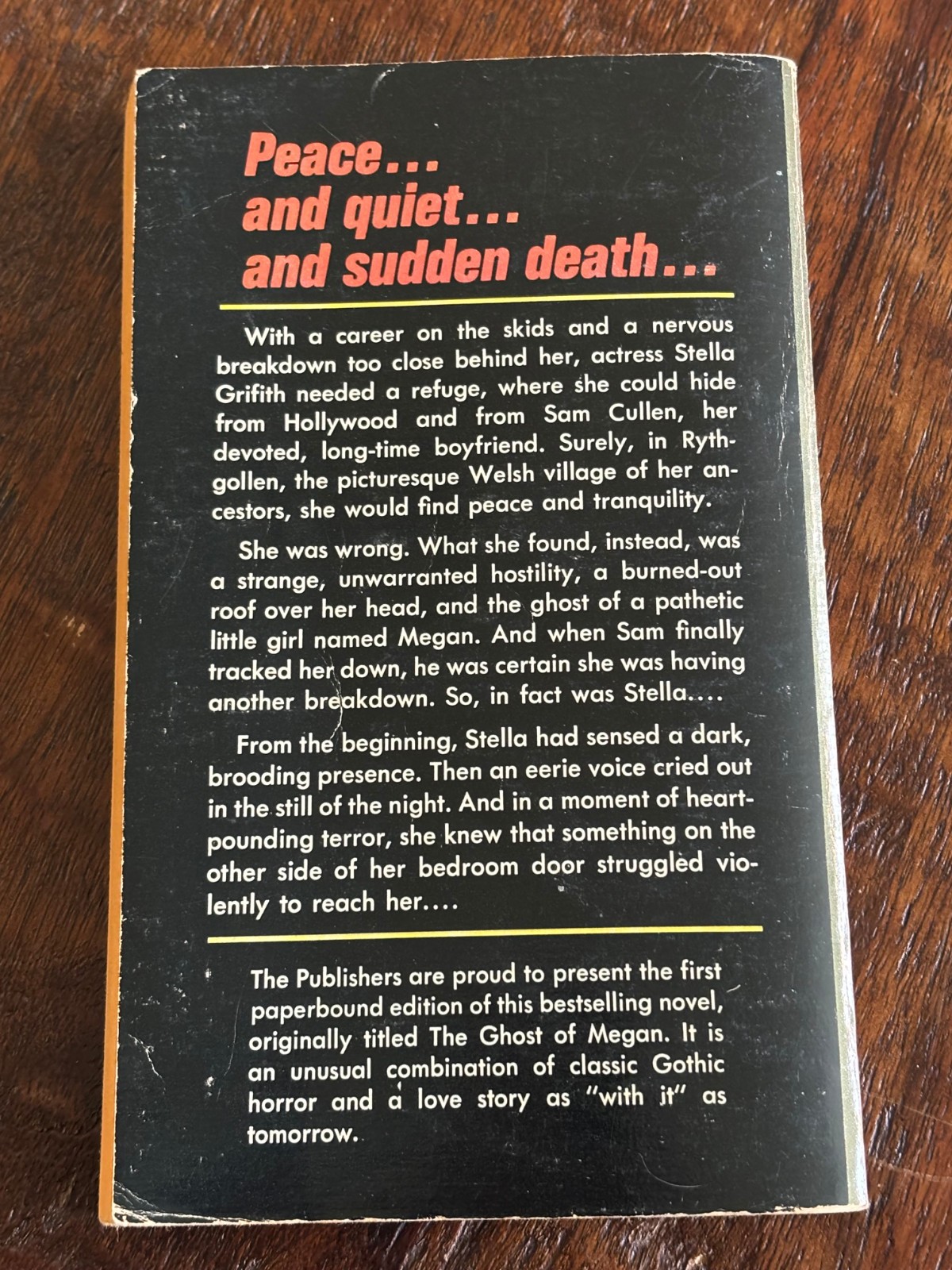Vintage Halloween decor paperback horror thriller scary book lot
