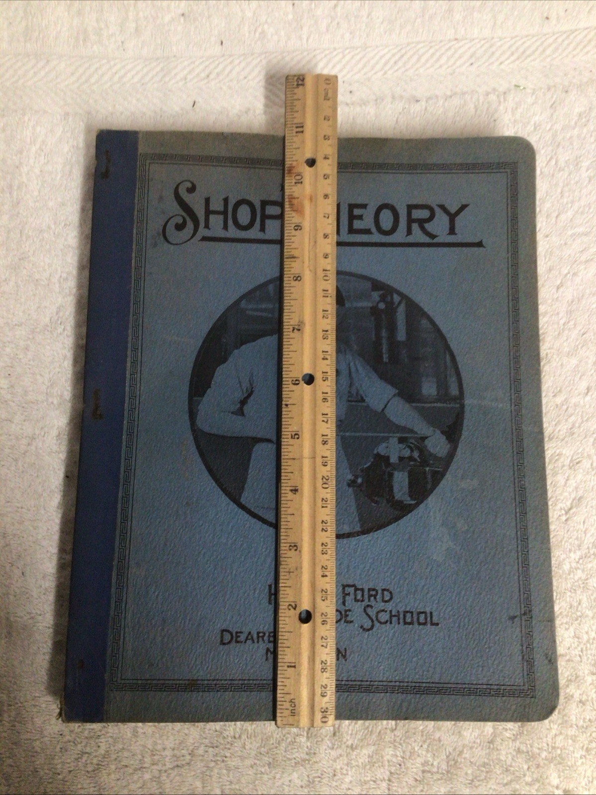 1941 Shop Theory Henry Ford Trade School Book – Dearborn Michigan – Machining…