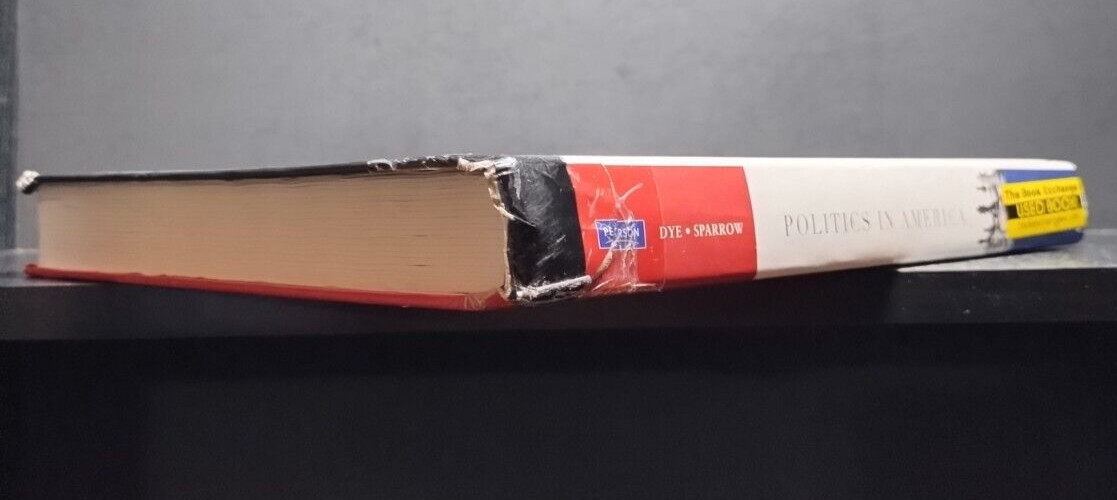 Politics in America HC 2008 Thomas R. Dye Bartholomew Sparrow Prentice Hall PTR