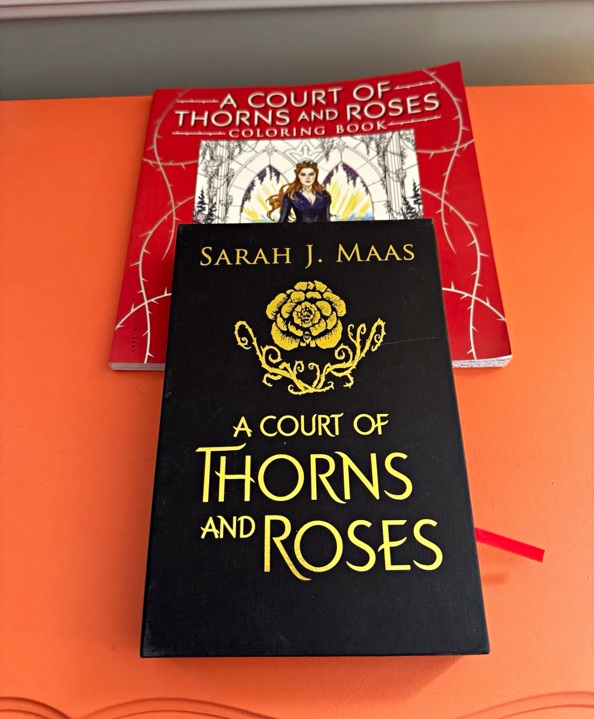 Sarah J. Maas A Court of Thorns and Roses Harcover Series special dust jackets