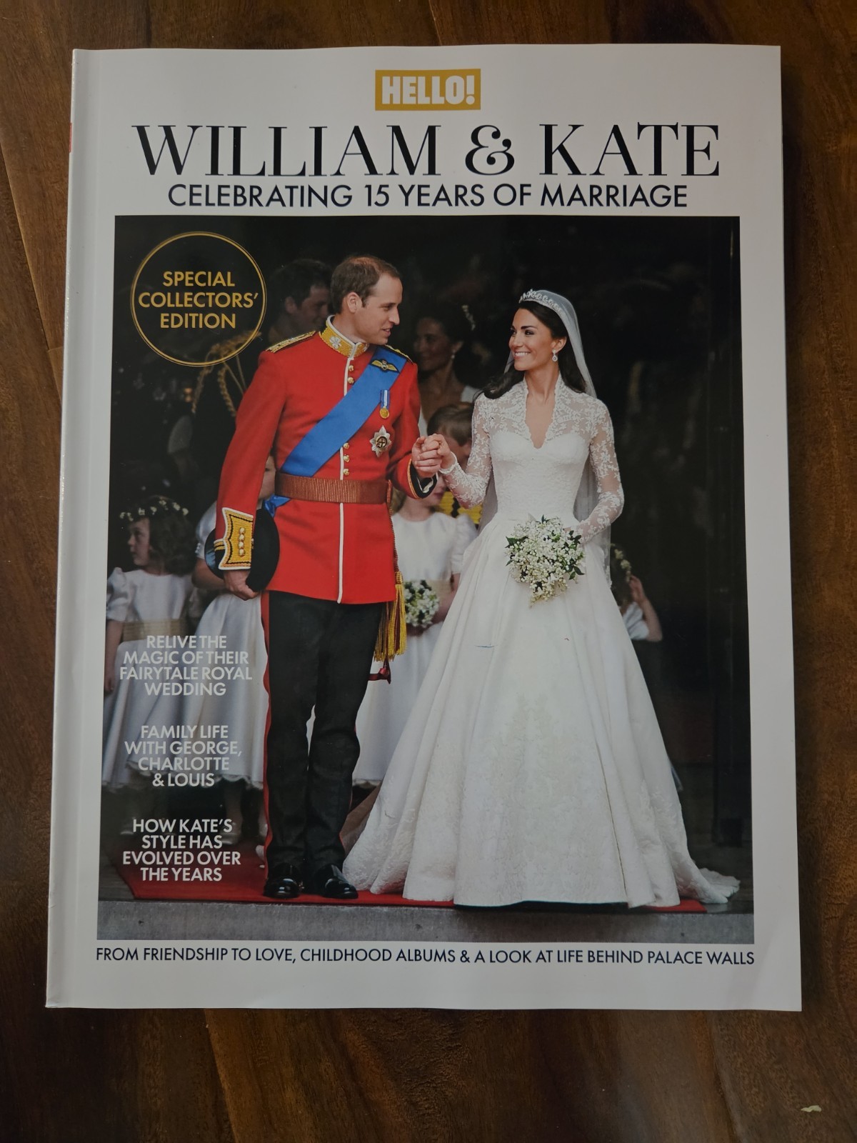 HELLO MAGAZINE WILLIAM and KATE CELEBRATING 15 YEARS OF MARRIAGE