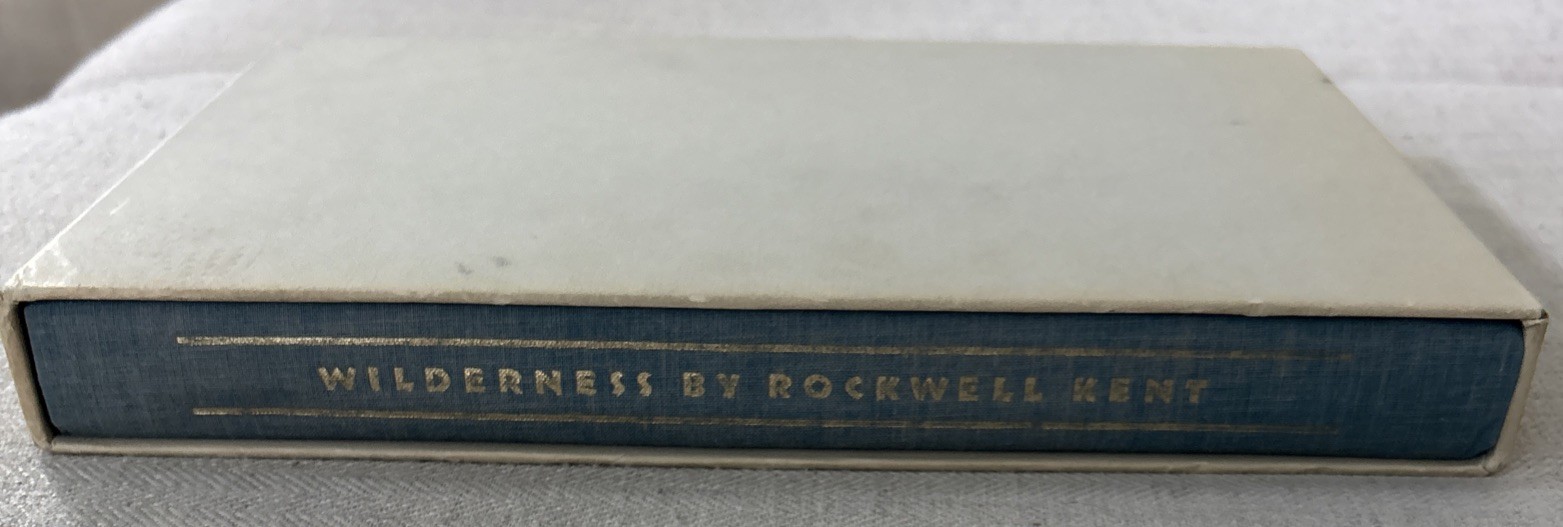 Wilderness A Journal Of Quiet Adventure In Alaska by Rockwell Kent SIGNED #1030