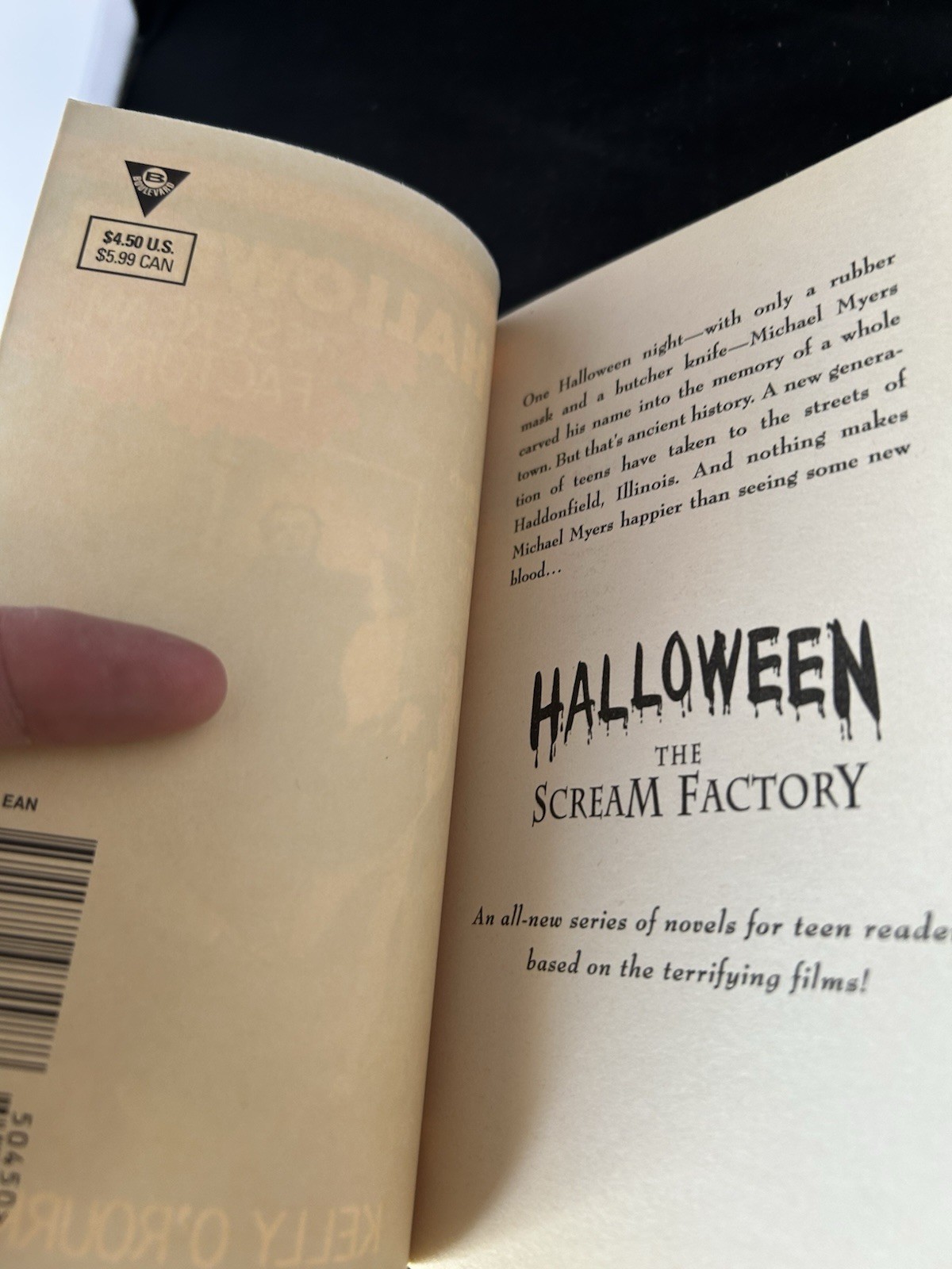 Halloween: The Scream Factory Paperback Michael Myers 1997 Young Adult Horror